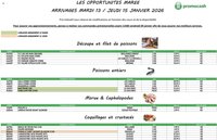 Promocash Opportunités Marée