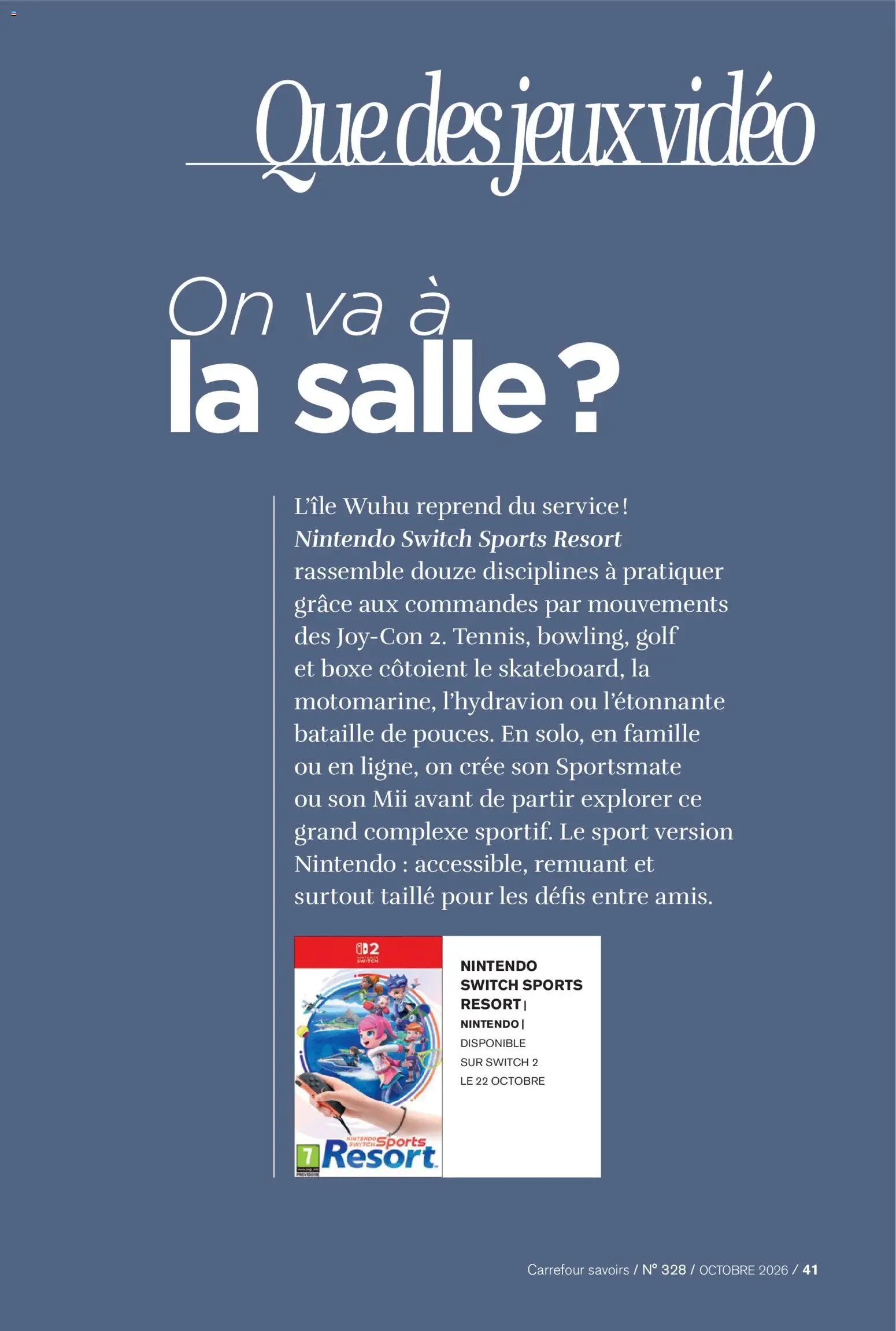 Carrefour contact Magazine