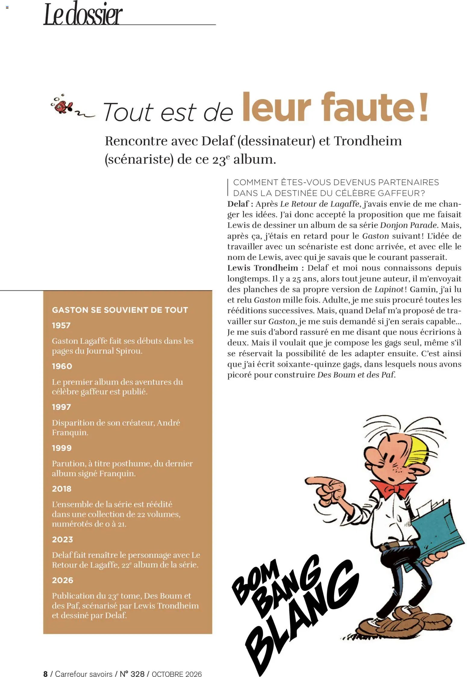 Carrefour contact Magazine