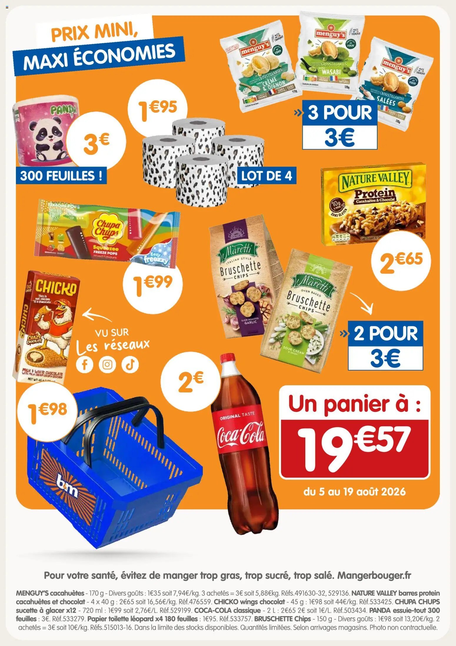 B&M catalogue back to uni