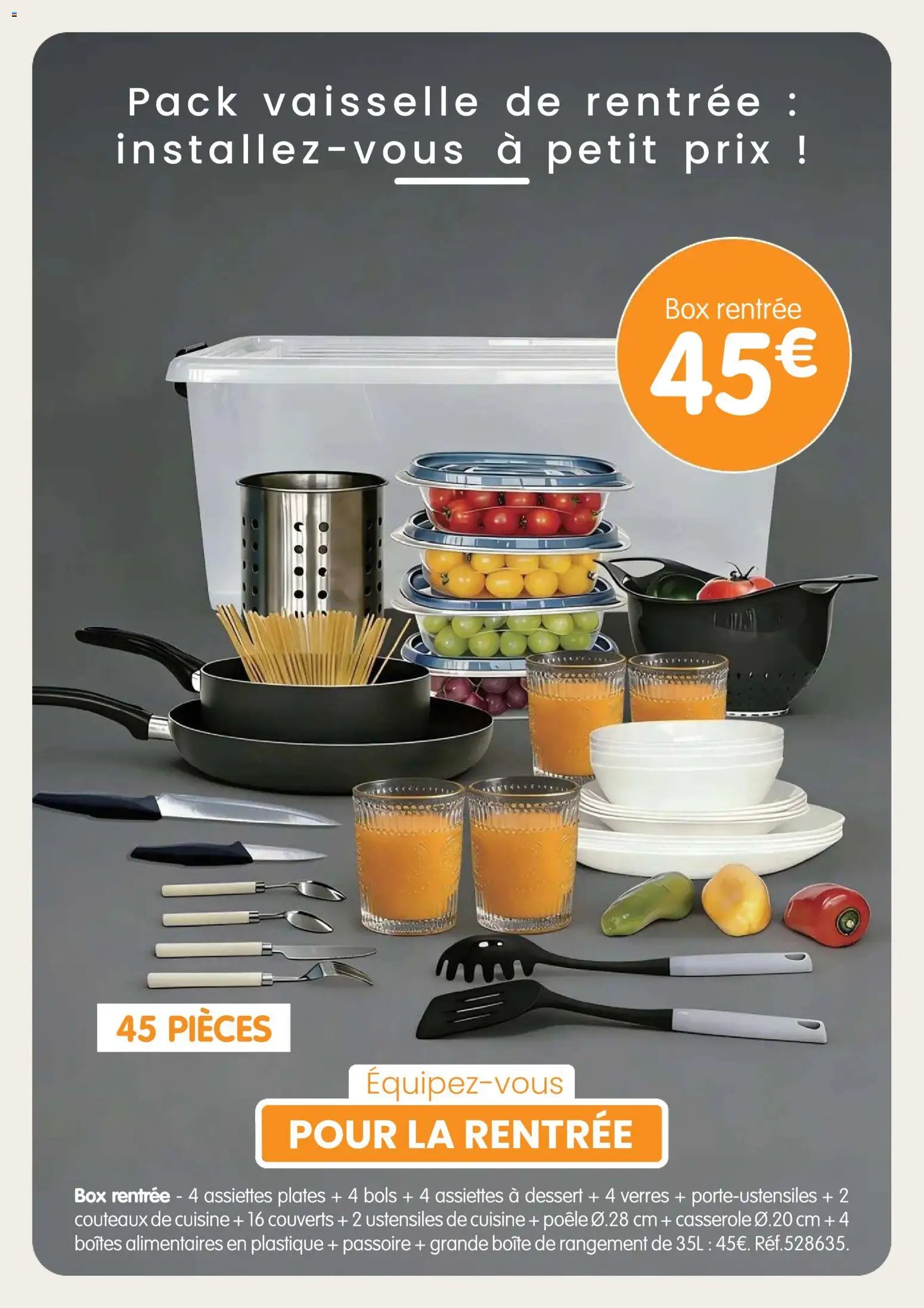 B&M catalogue back to uni