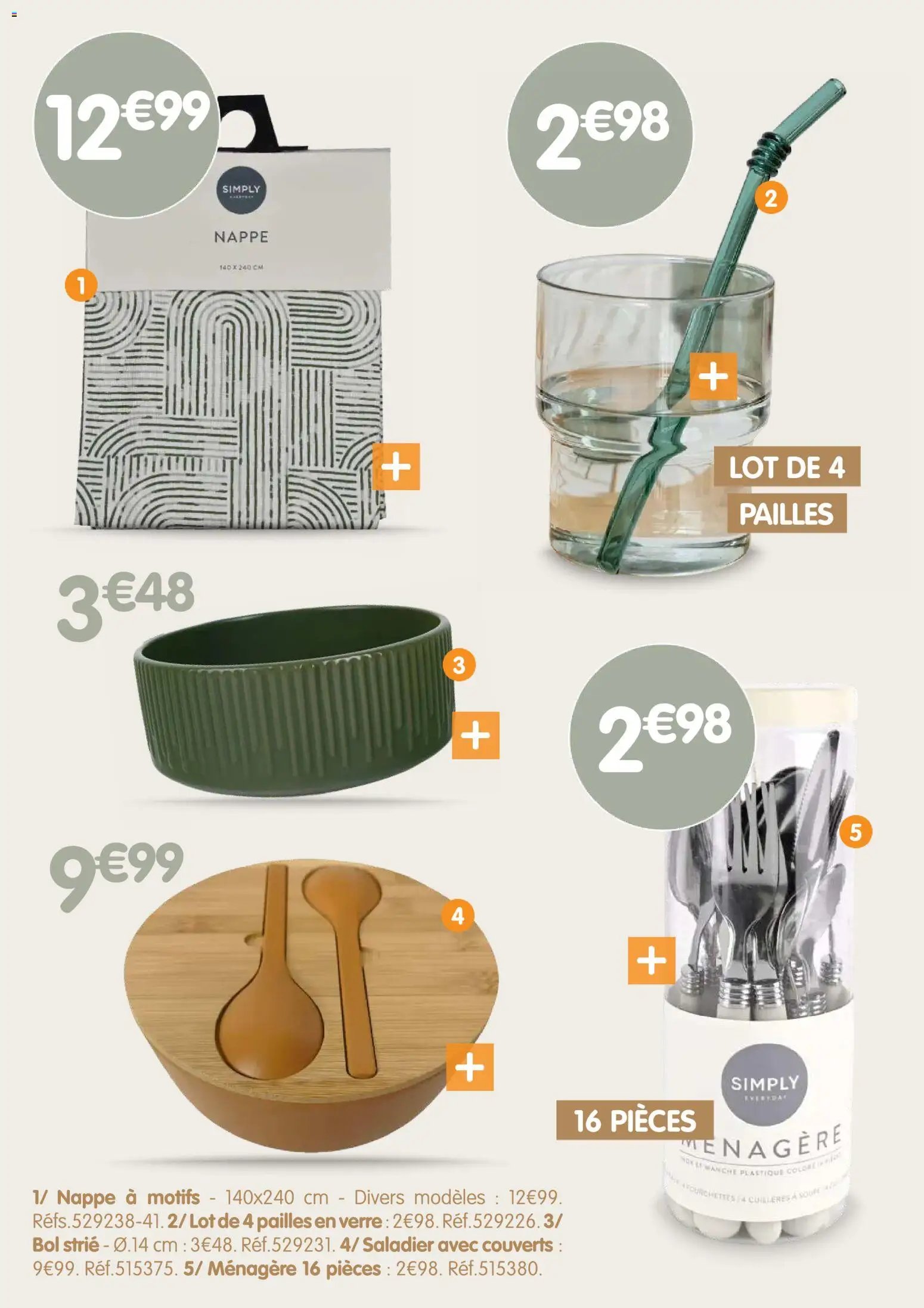 B&M catalogue back to uni
