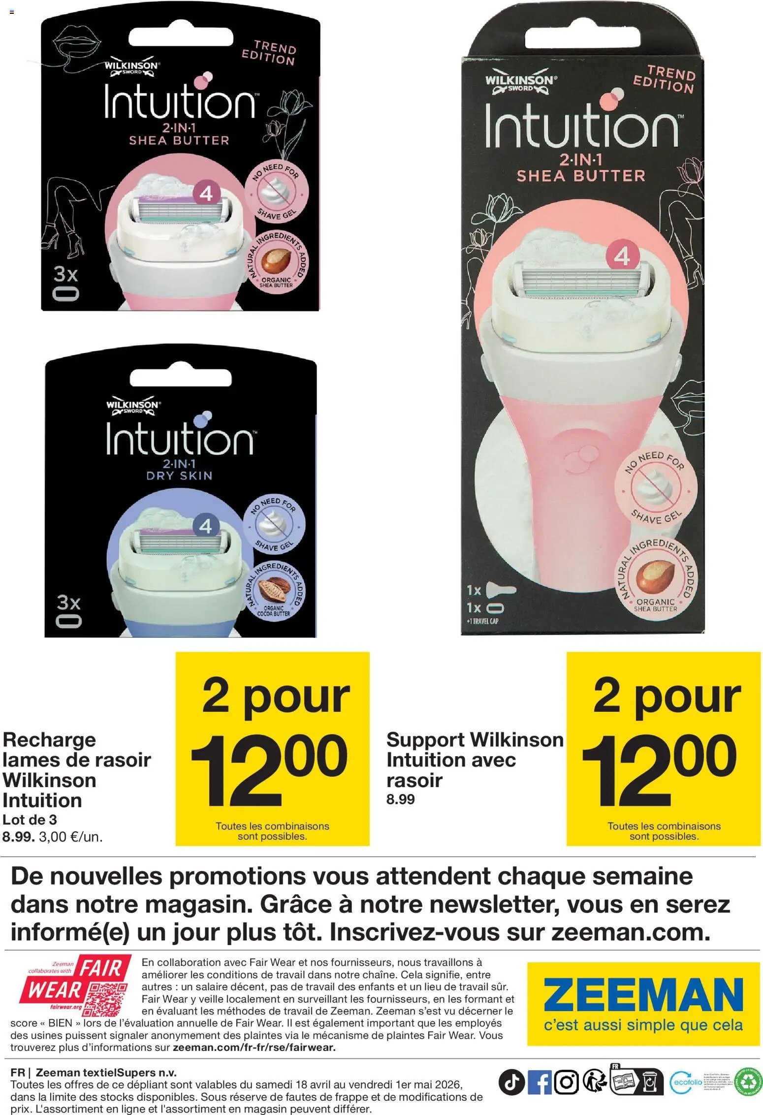 Zeeman catalogue Printemps (2026-04-18 - 2026-05-01)