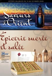 Costco Saveurs d'Orient mars 2026 