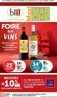 bi1 Foire aux vins Maxi marché