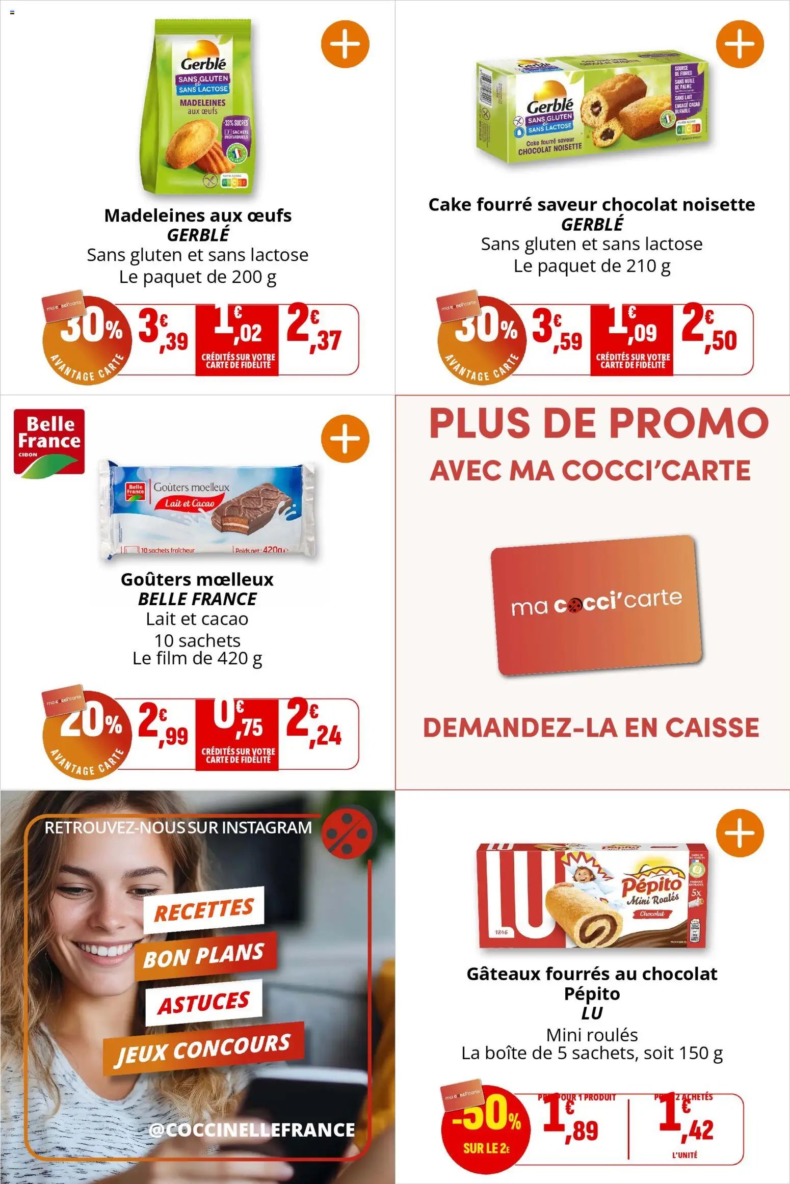 Coccinelle catalogue