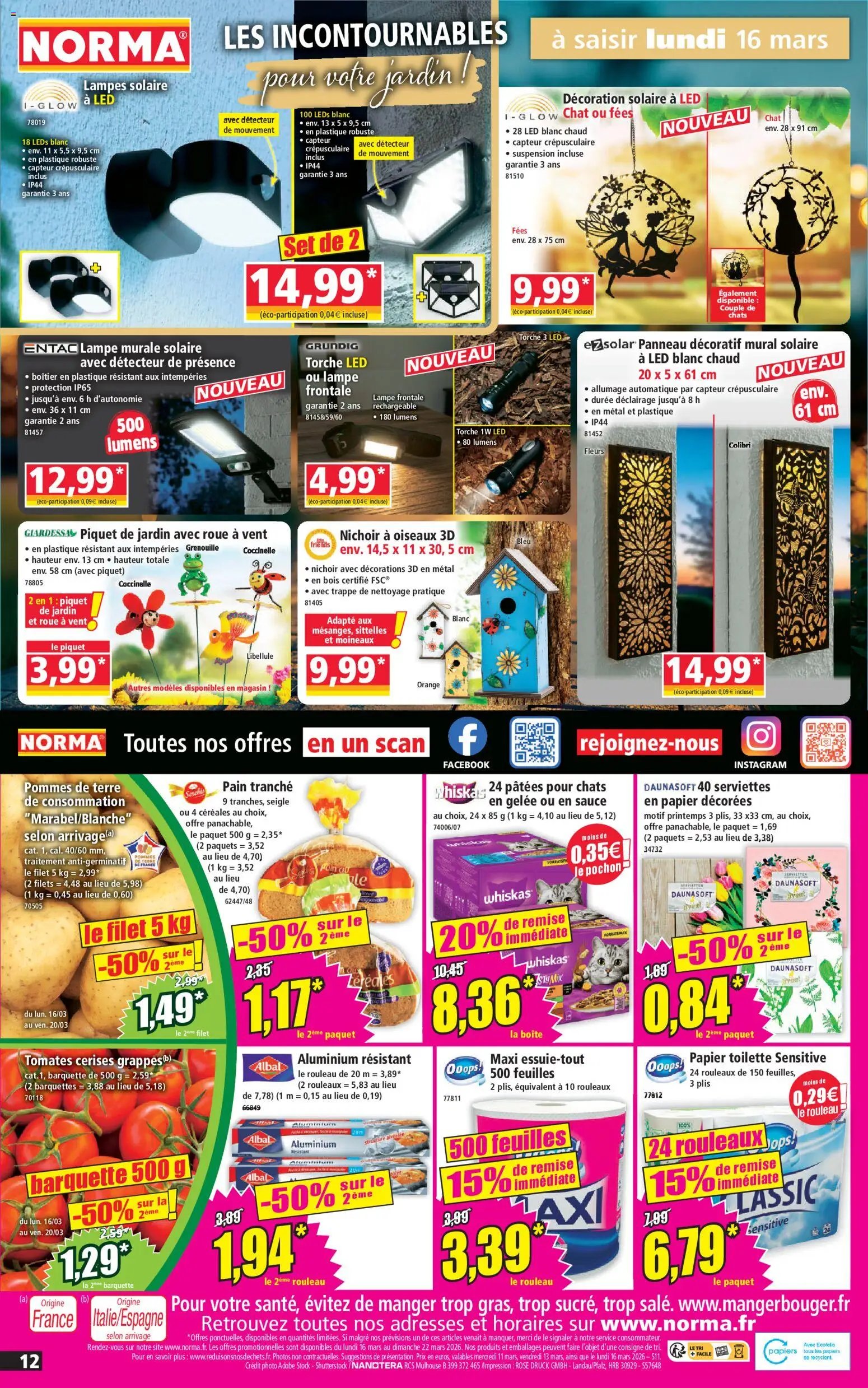 Norma catalogue (2026-03-11 - 2026-03-17)