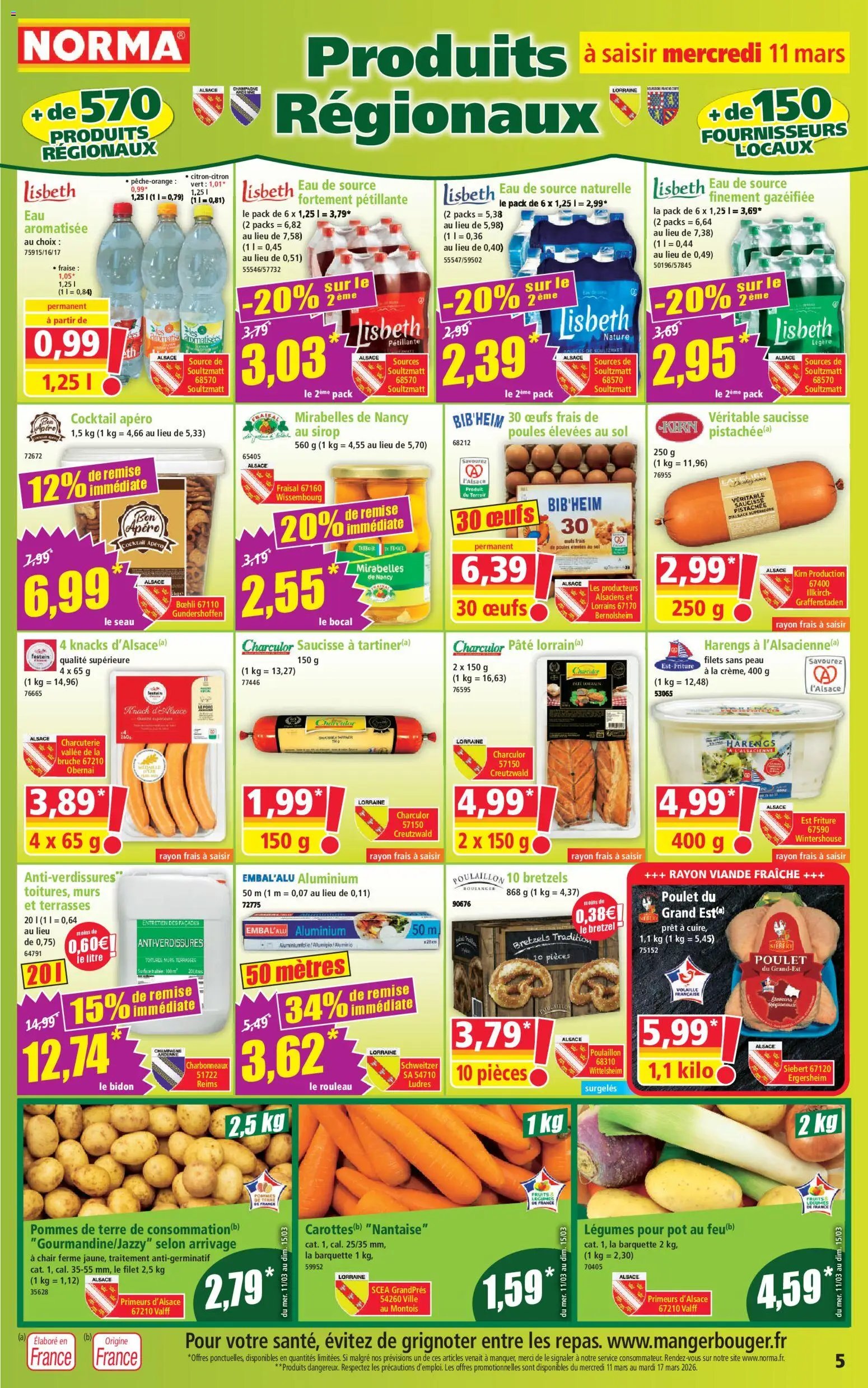 Norma catalogue (2026-03-11 - 2026-03-17)