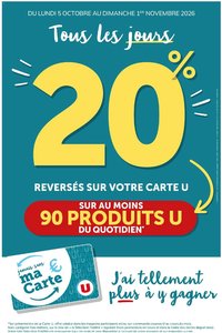 U Express - Ma sélection Carte U Octobre