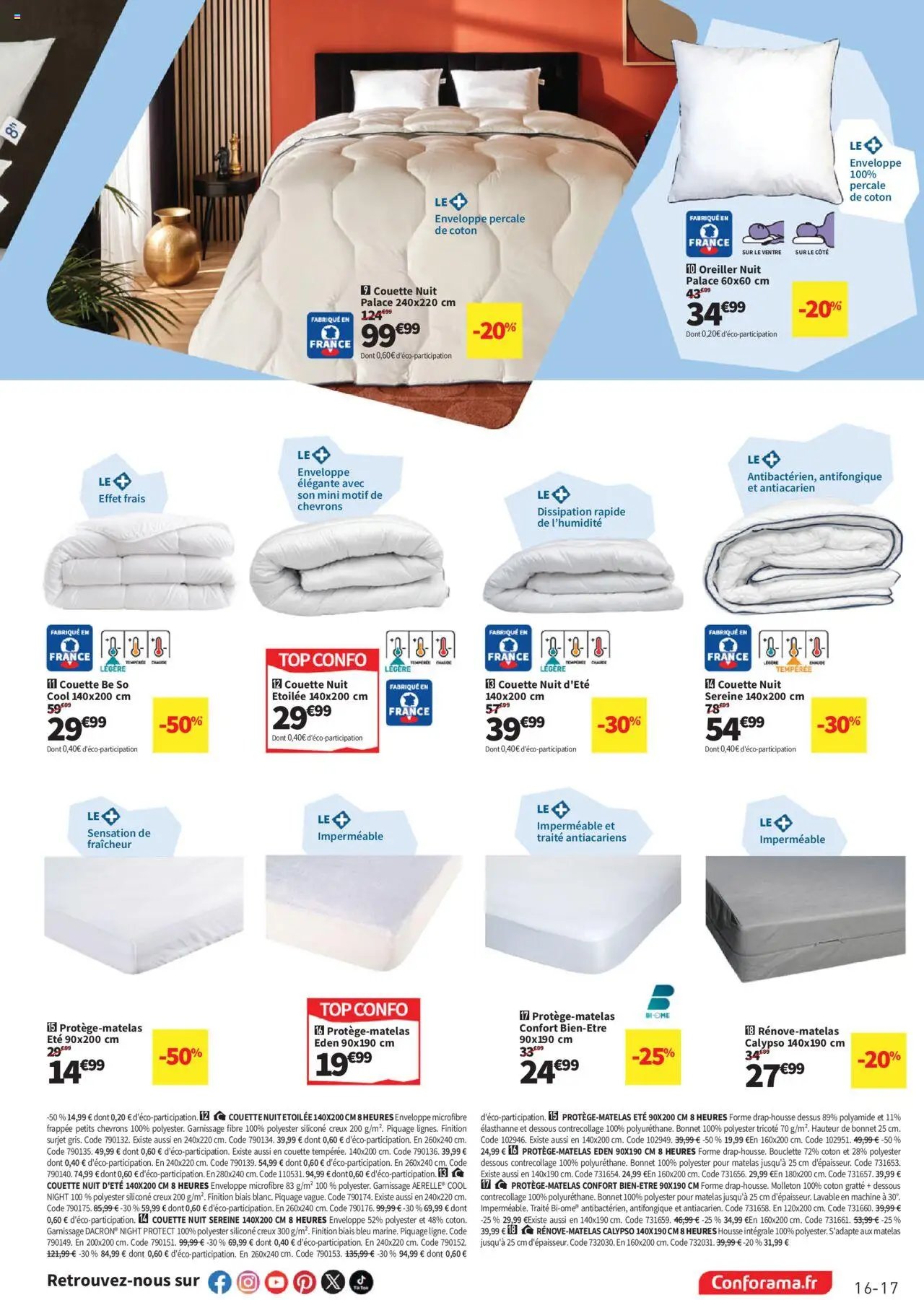 Conforama Guide Literie 2025 (2025-06-10 - 2025-12-31)