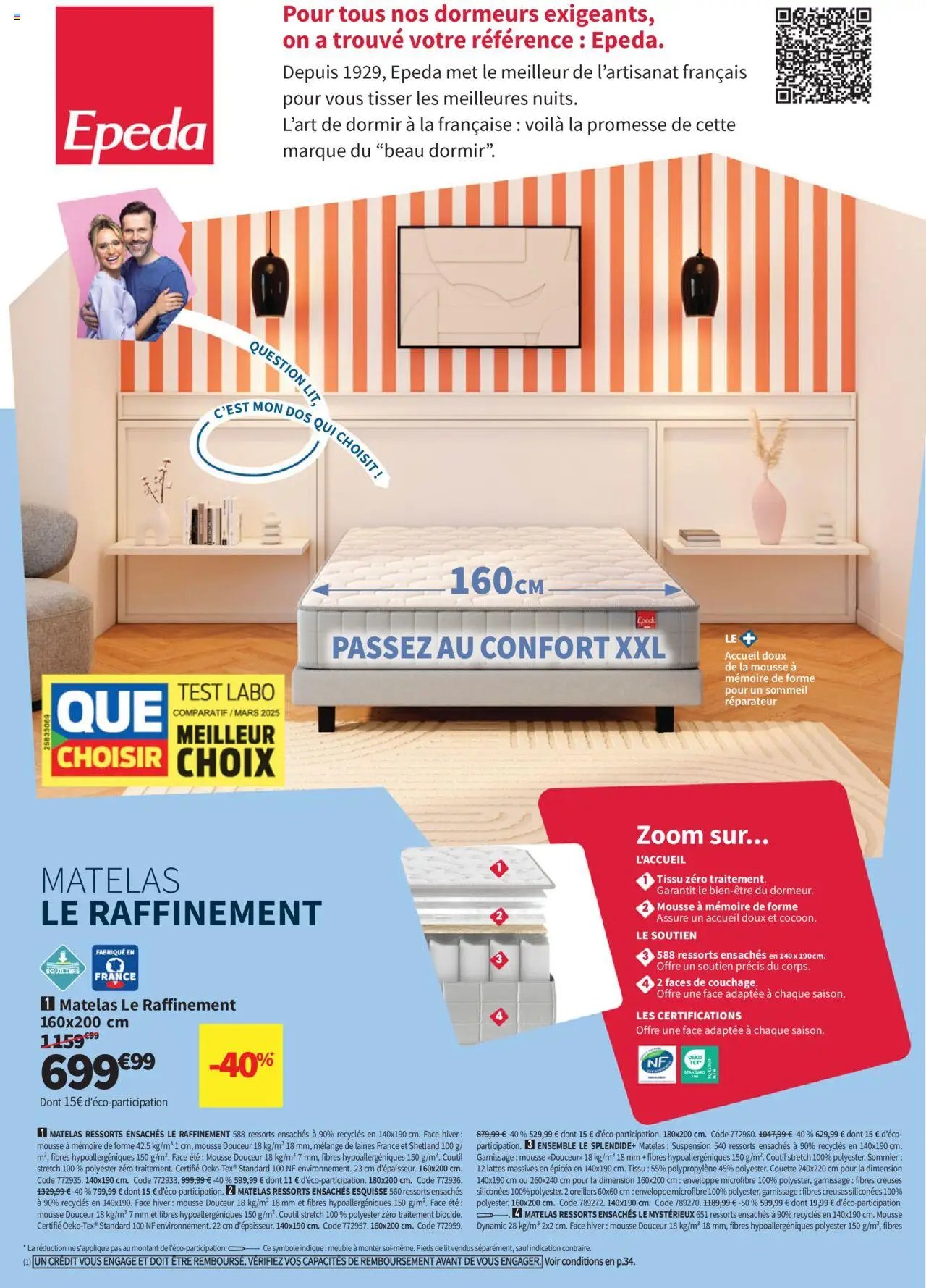 Conforama Guide Literie 2025 (2025-06-10 - 2025-12-31)