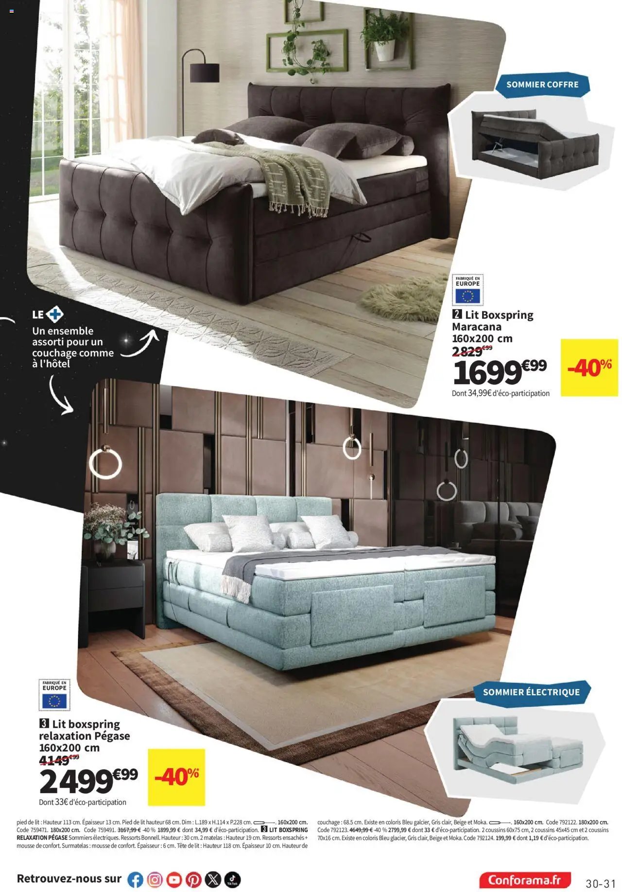 Conforama Guide Literie 2025 (2025-06-10 - 2025-12-31)