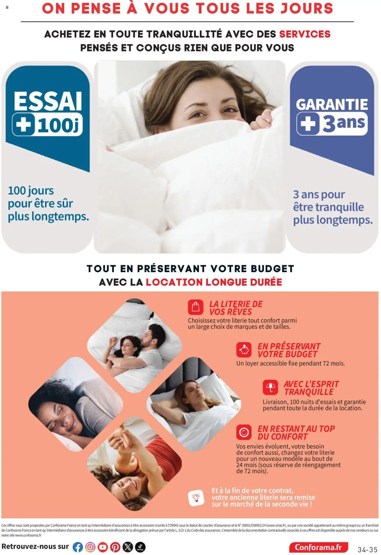 Conforama Guide Literie 2025 (2025-06-10 - 2025-12-31)
