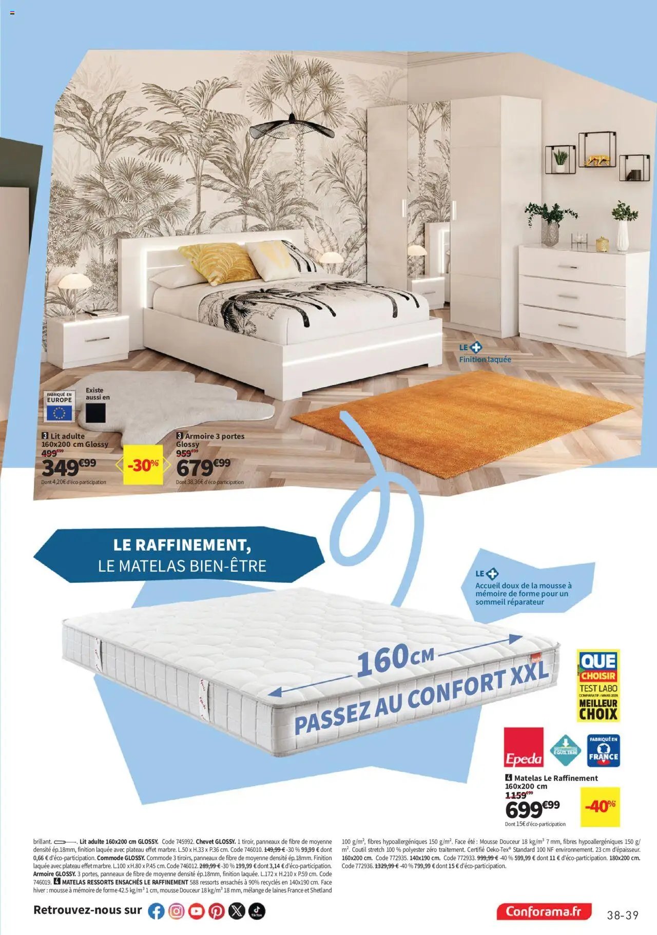 Conforama Guide Literie 2025 (2025-06-10 - 2025-12-31)
