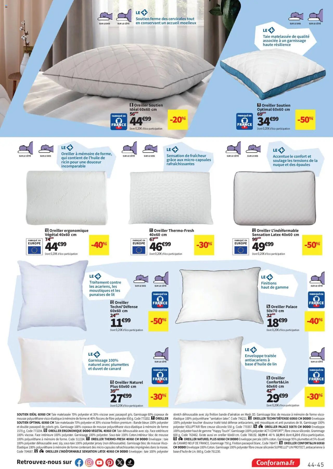 Conforama Guide Literie 2025 (2025-06-10 - 2025-12-31)