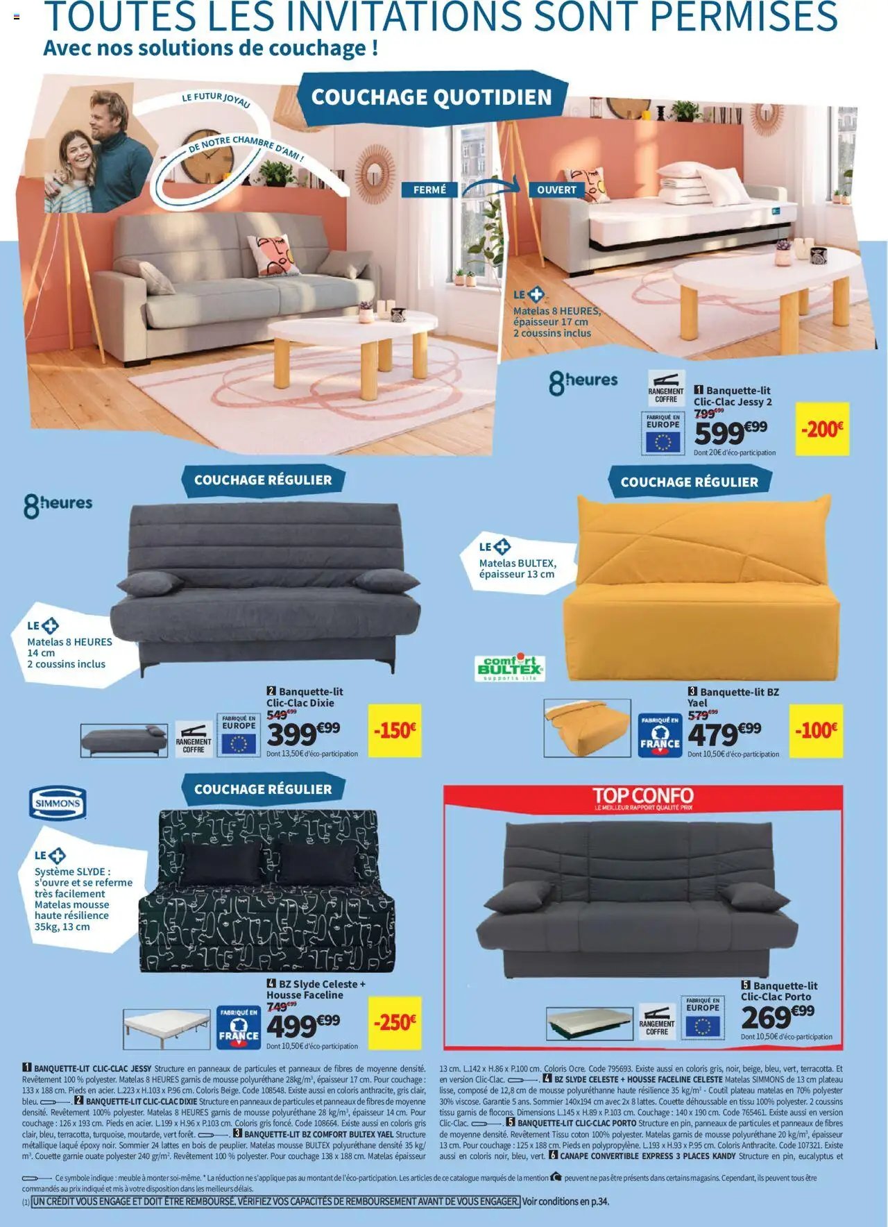 Conforama Guide Literie 2025 (2025-06-10 - 2025-12-31)