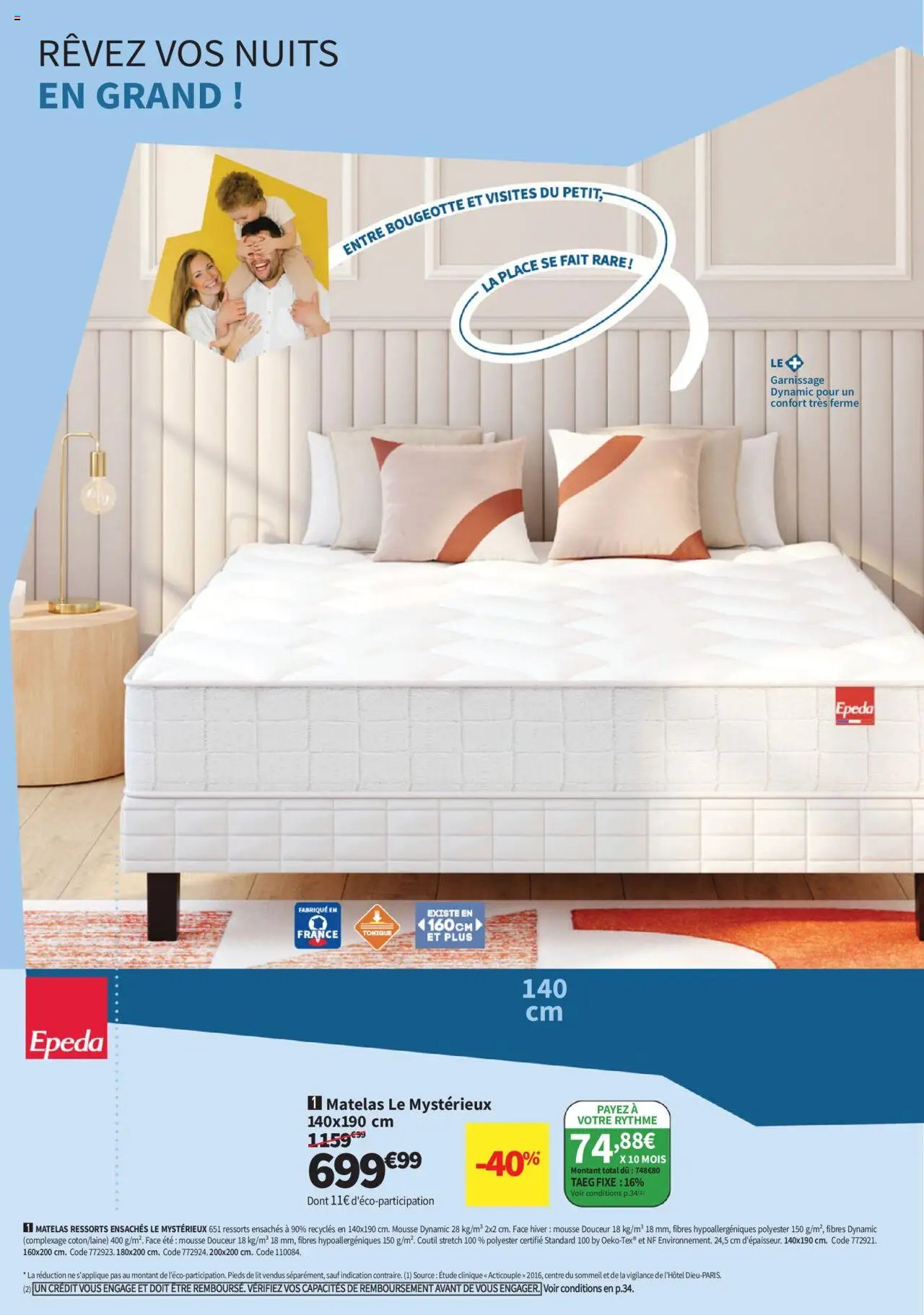 Conforama Guide Literie 2025 (2025-06-10 - 2025-12-31)