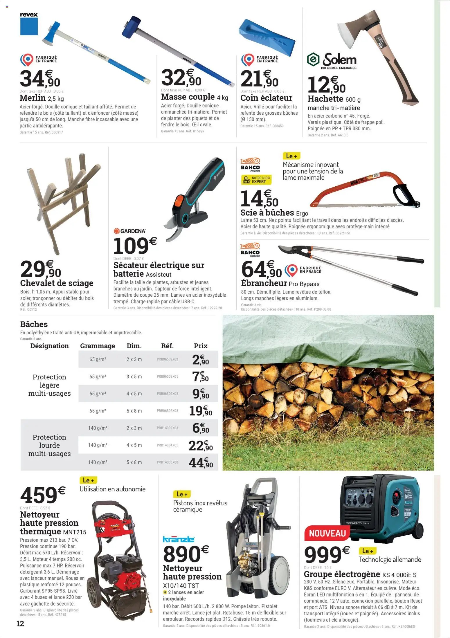 Espace Emeraude catalogue