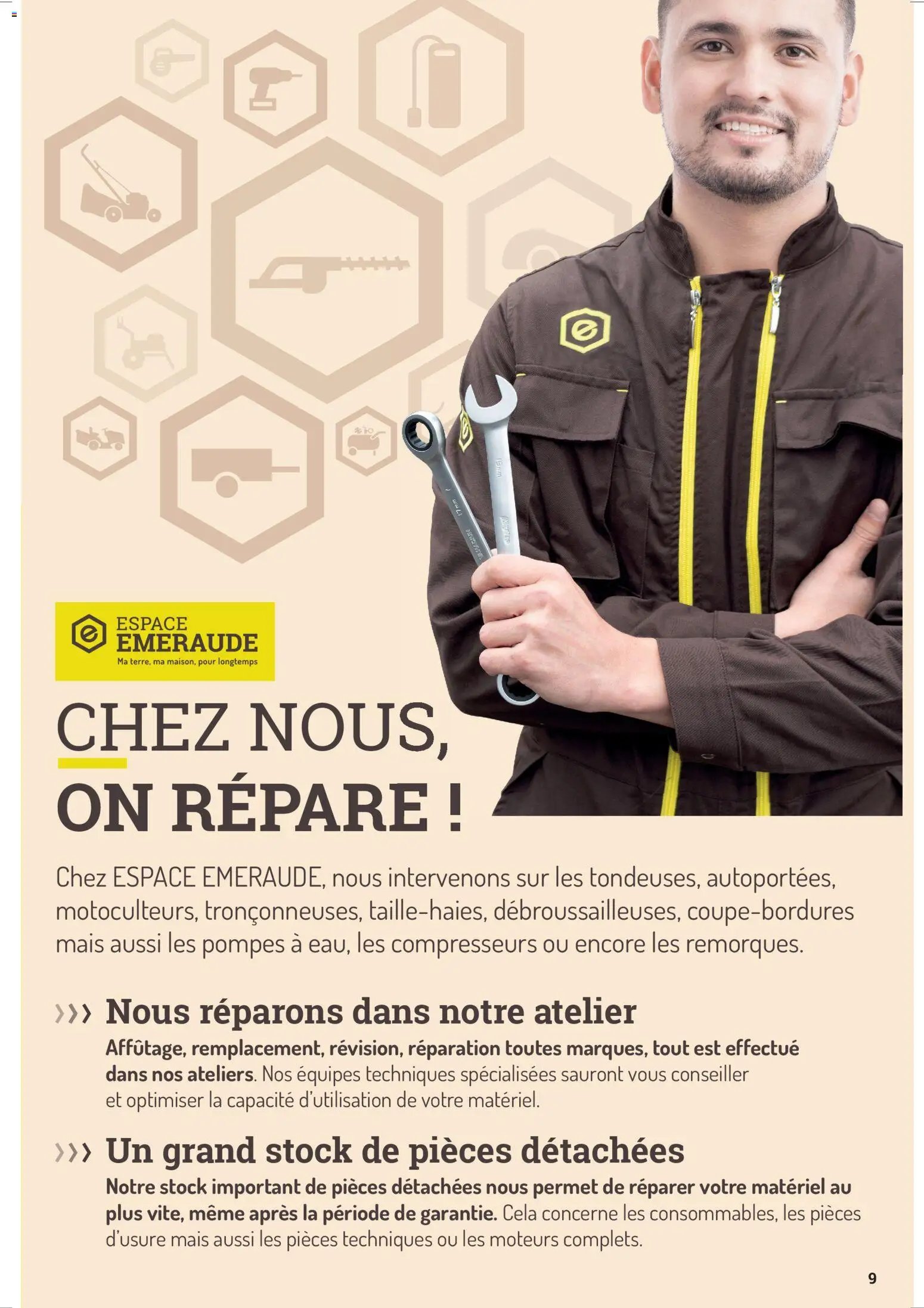 Espace Emeraude catalogue