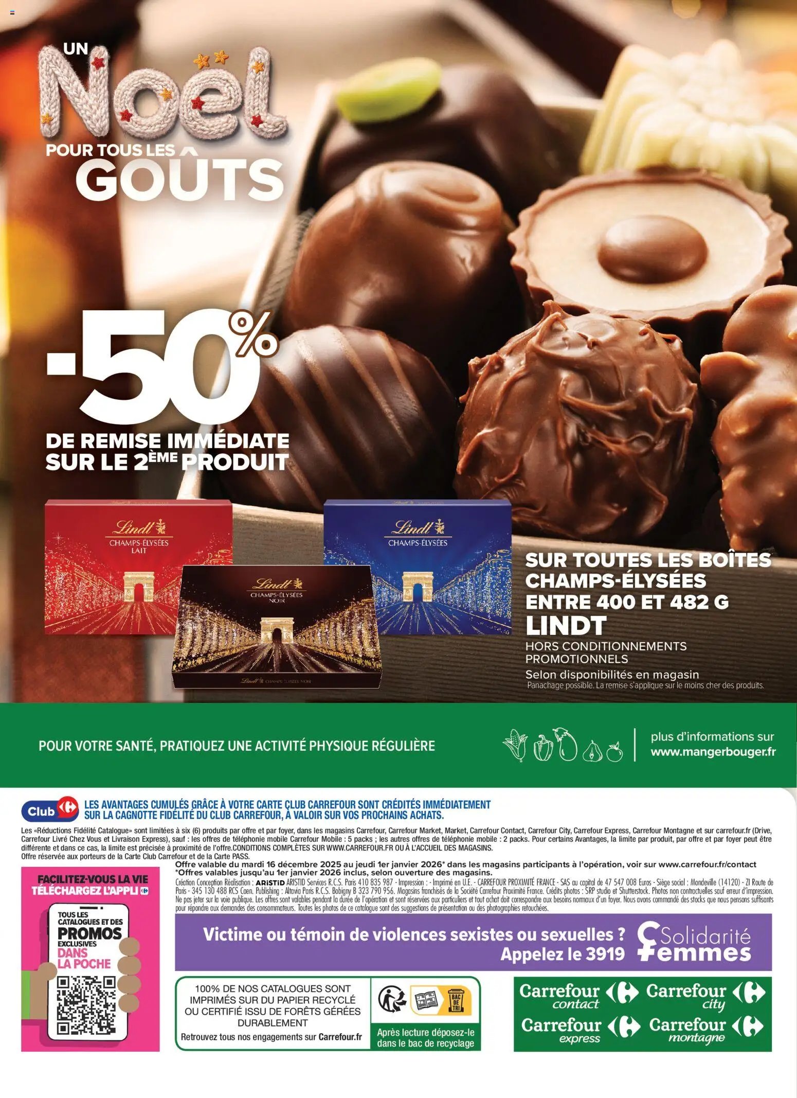 Carrefour City J'peux pas, j'ai promos, du mardi 16 décembre (2025-12-16 - 2026-01-01)