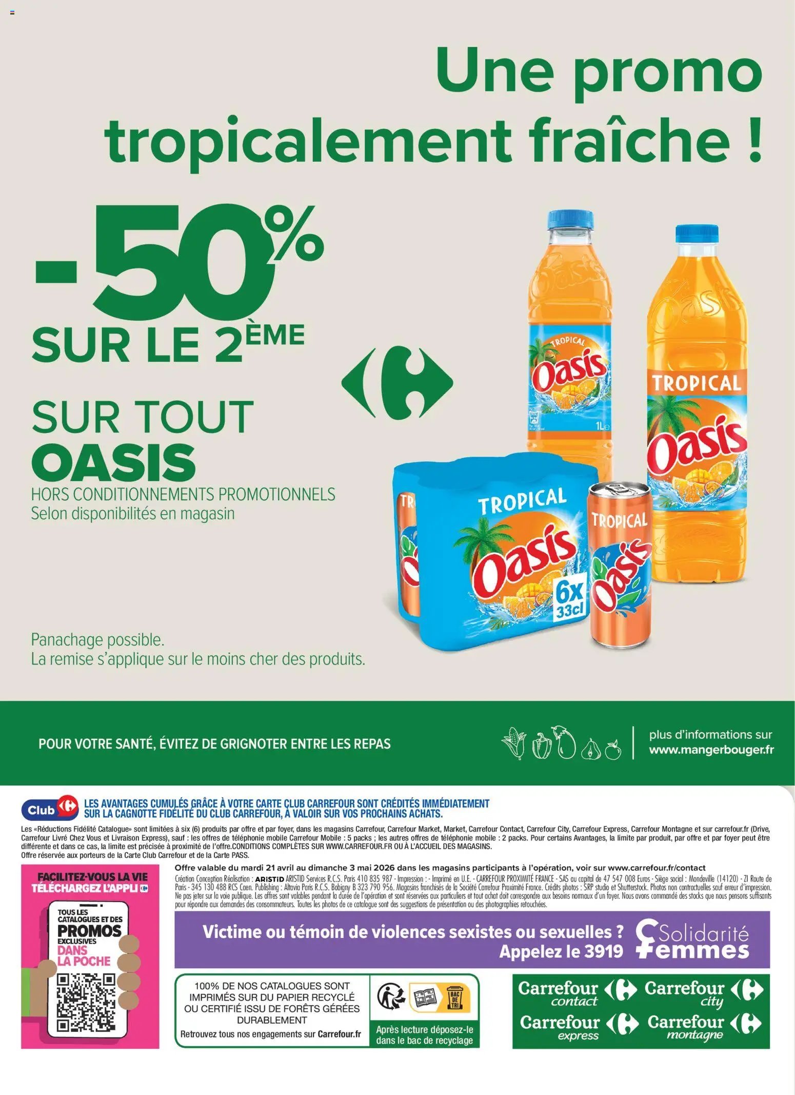 Carrefour contact catalogue