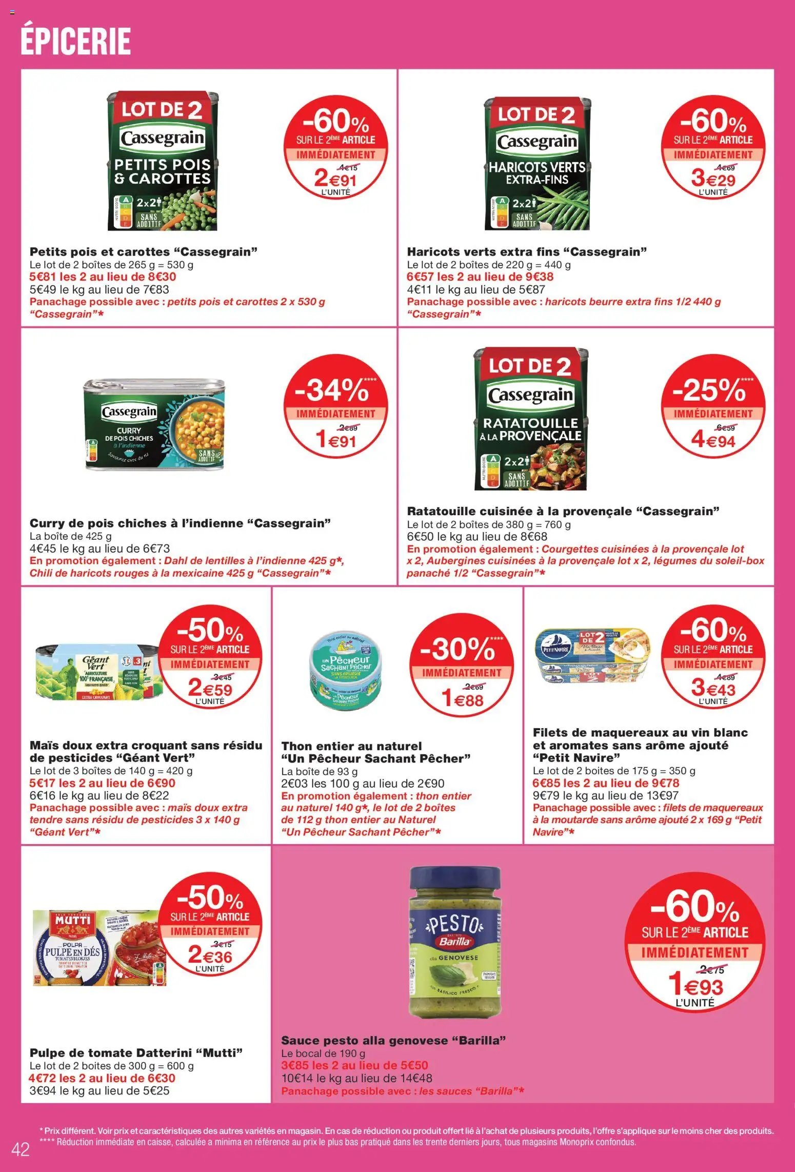 Monoprix catalogue