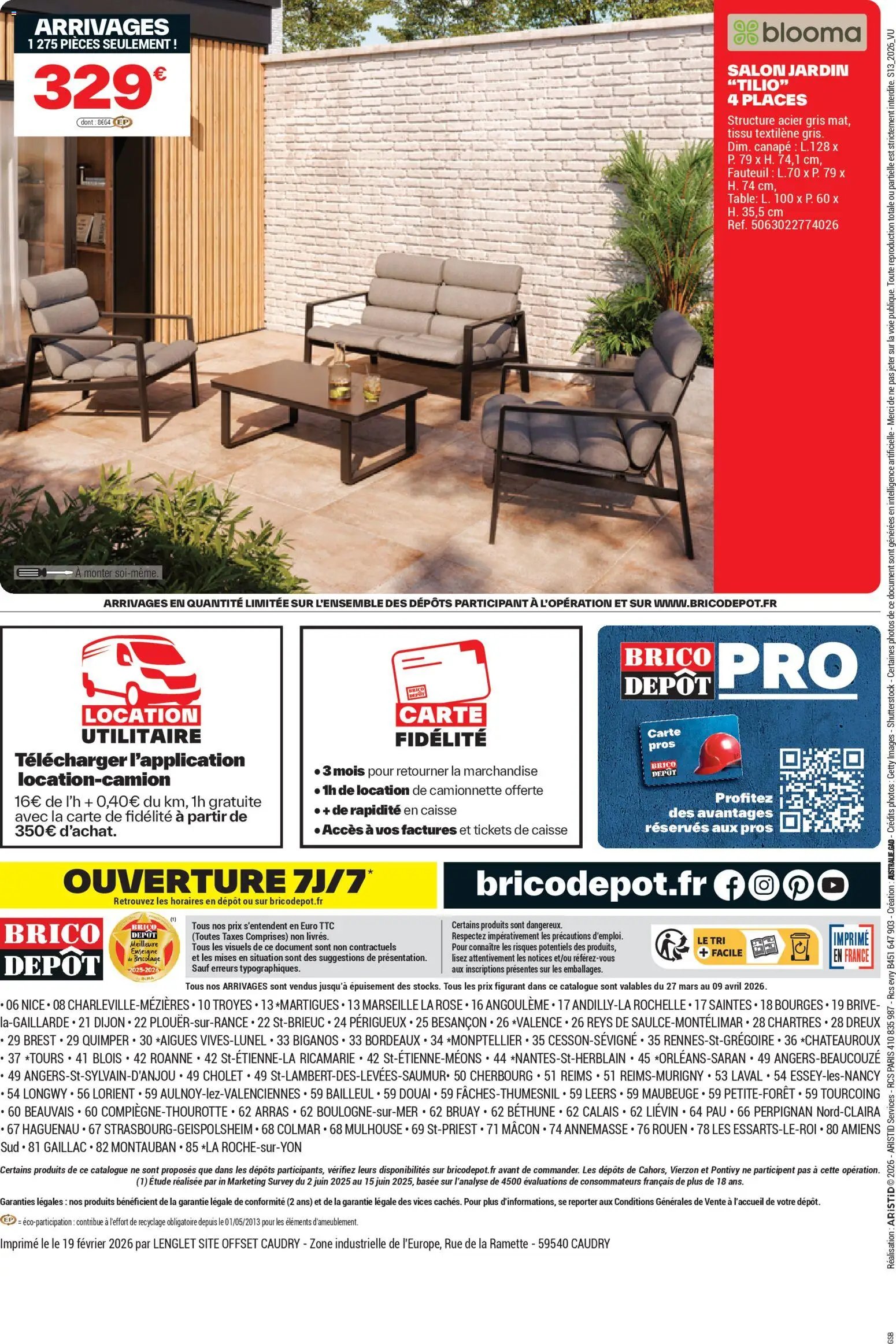 Brico Dépôt catalogue (2026-03-27 - 2026-04-09)