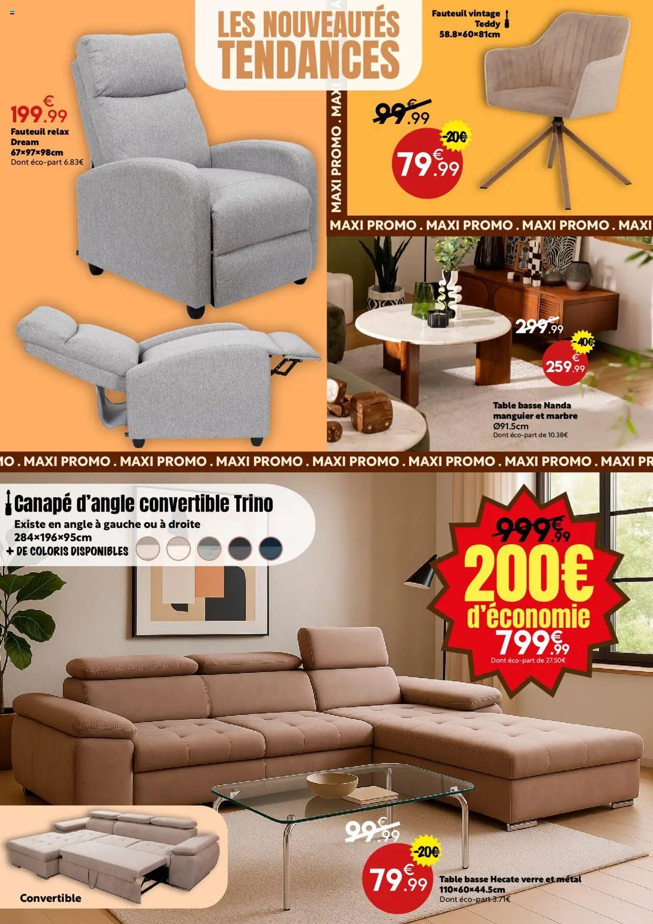 Maxi Bazar - Catalogue mobilier Maxi Bazar