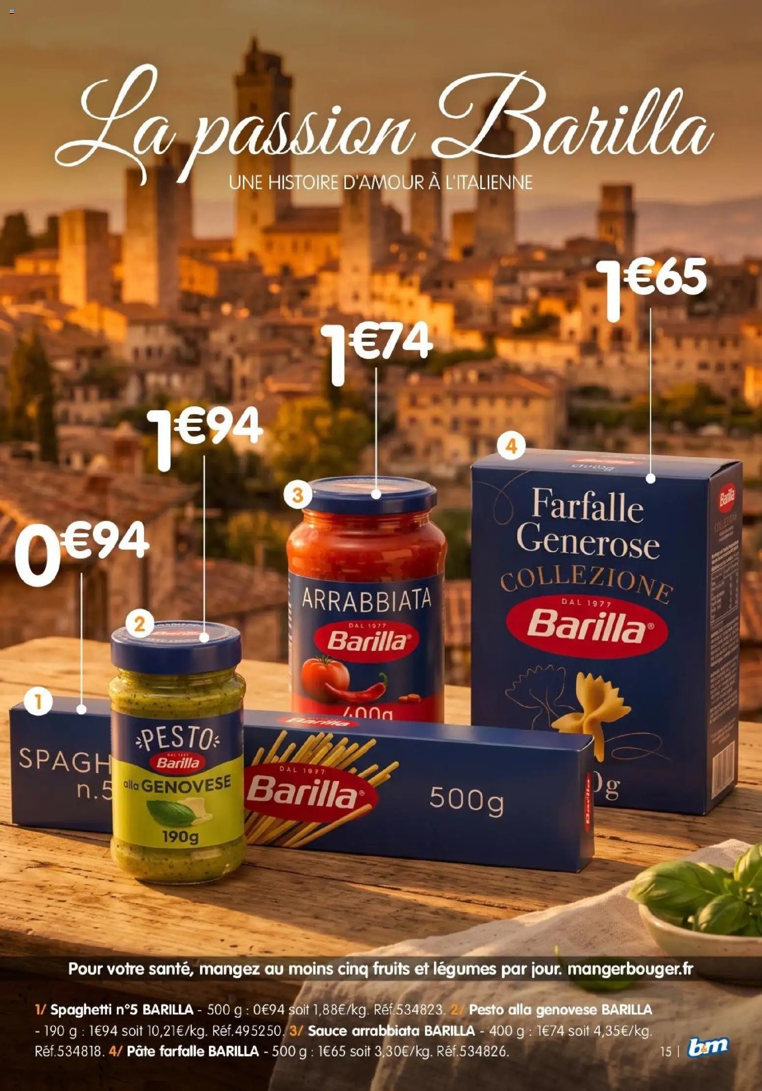 B&M catalogue
