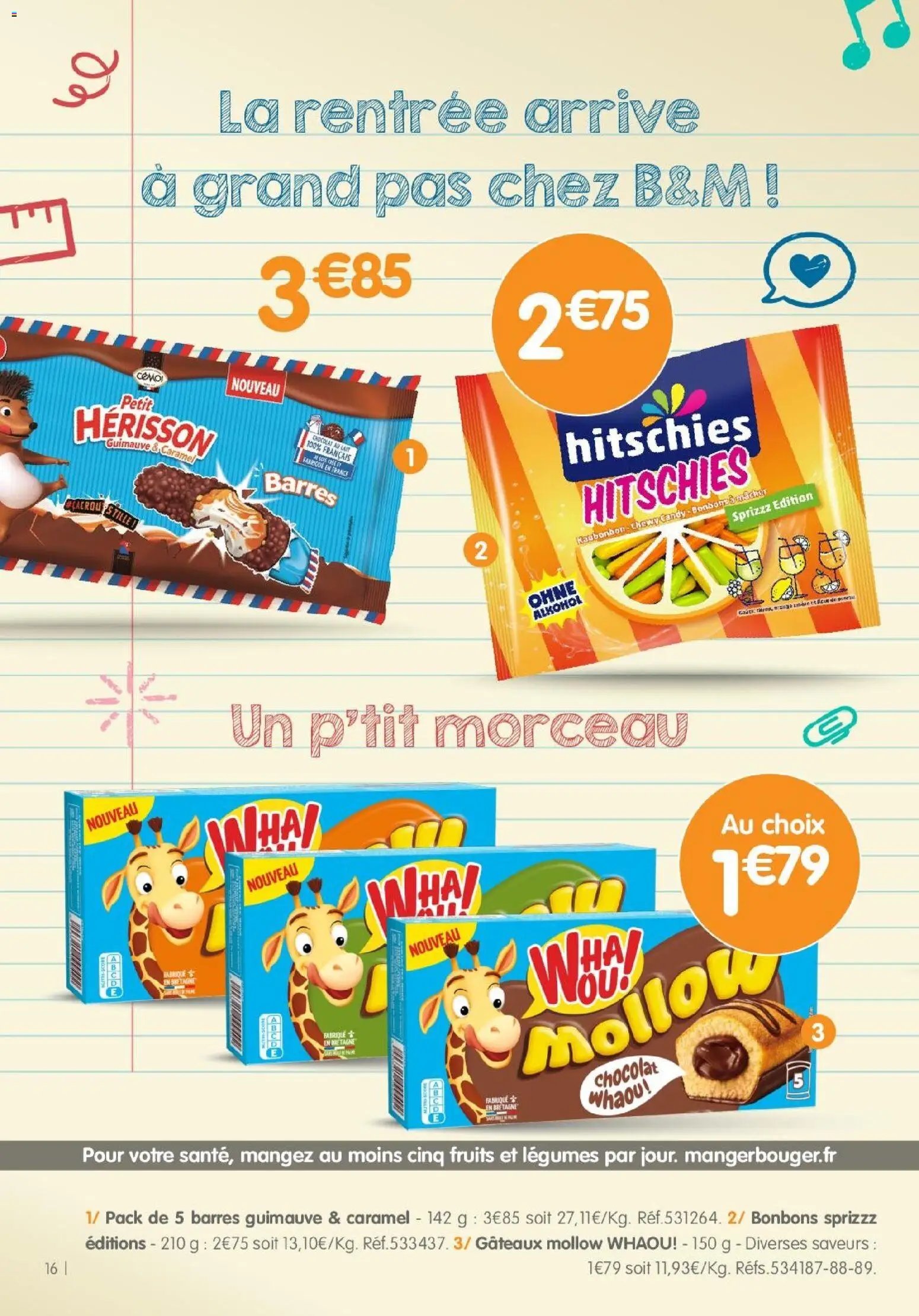 B&M catalogue