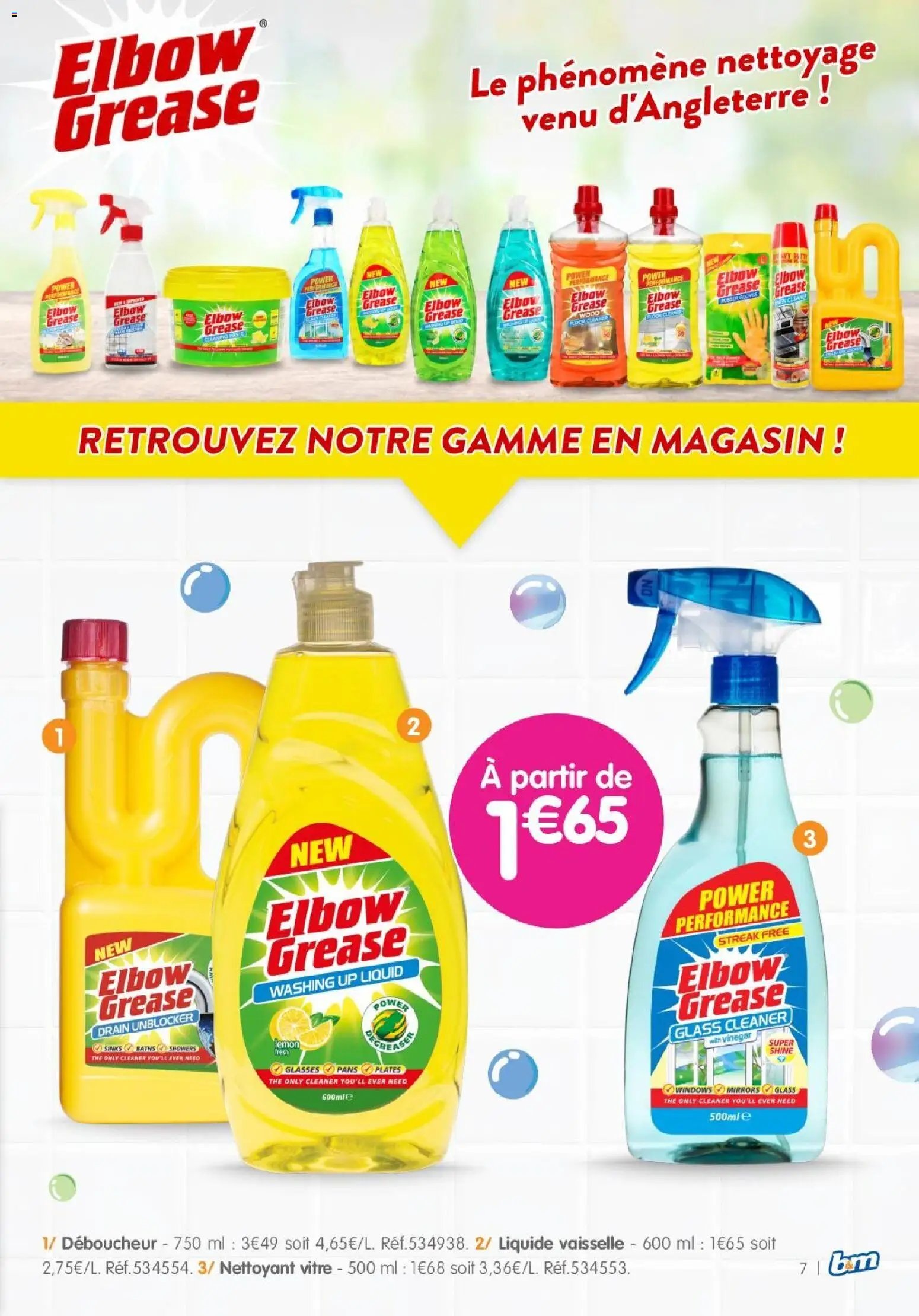 B&M catalogue