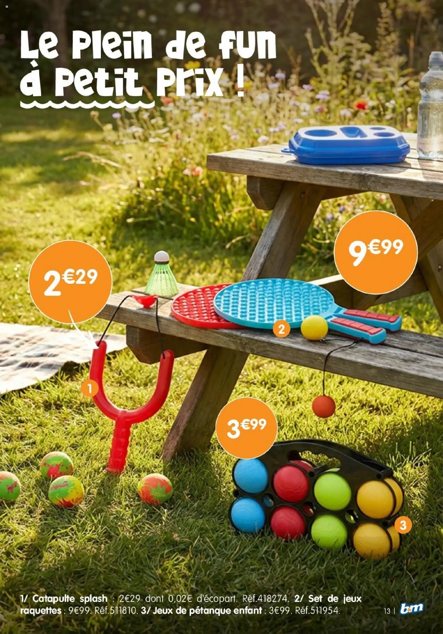 B&M catalogue