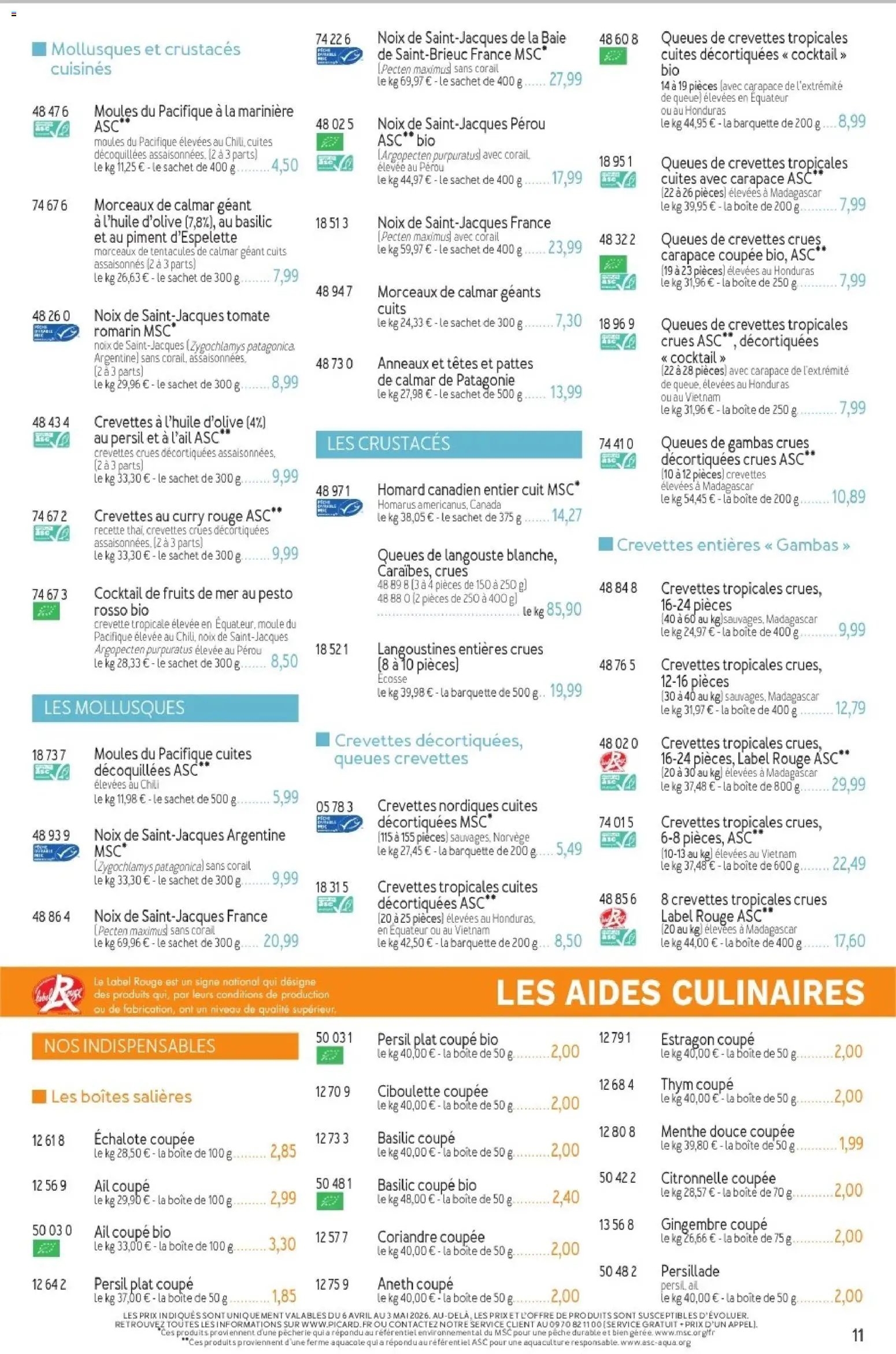 Picard - Catalogue Trimestriel (2026-04-06 - 2026-06-28)