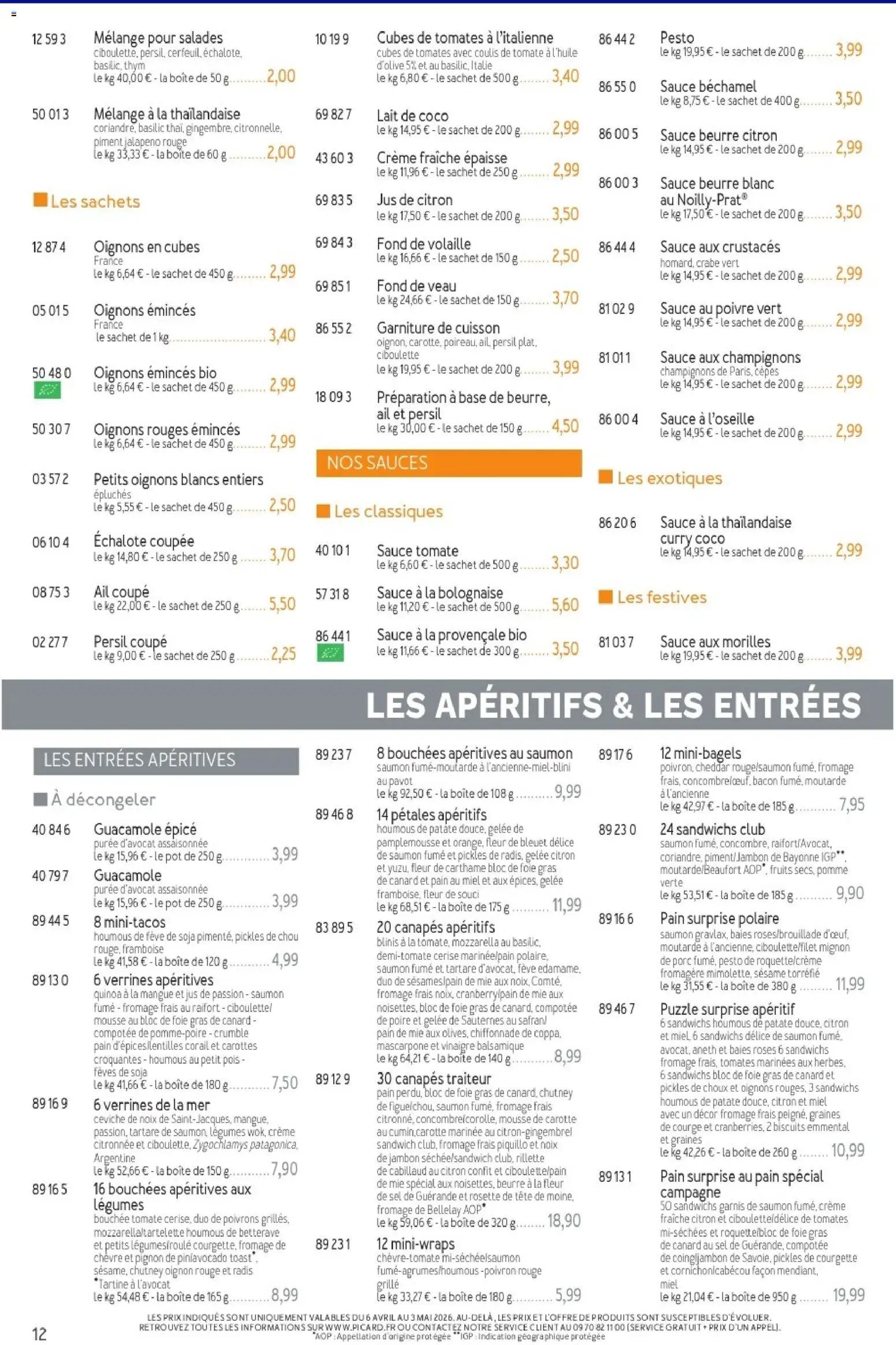 Picard - Catalogue Trimestriel (2026-04-06 - 2026-06-28)