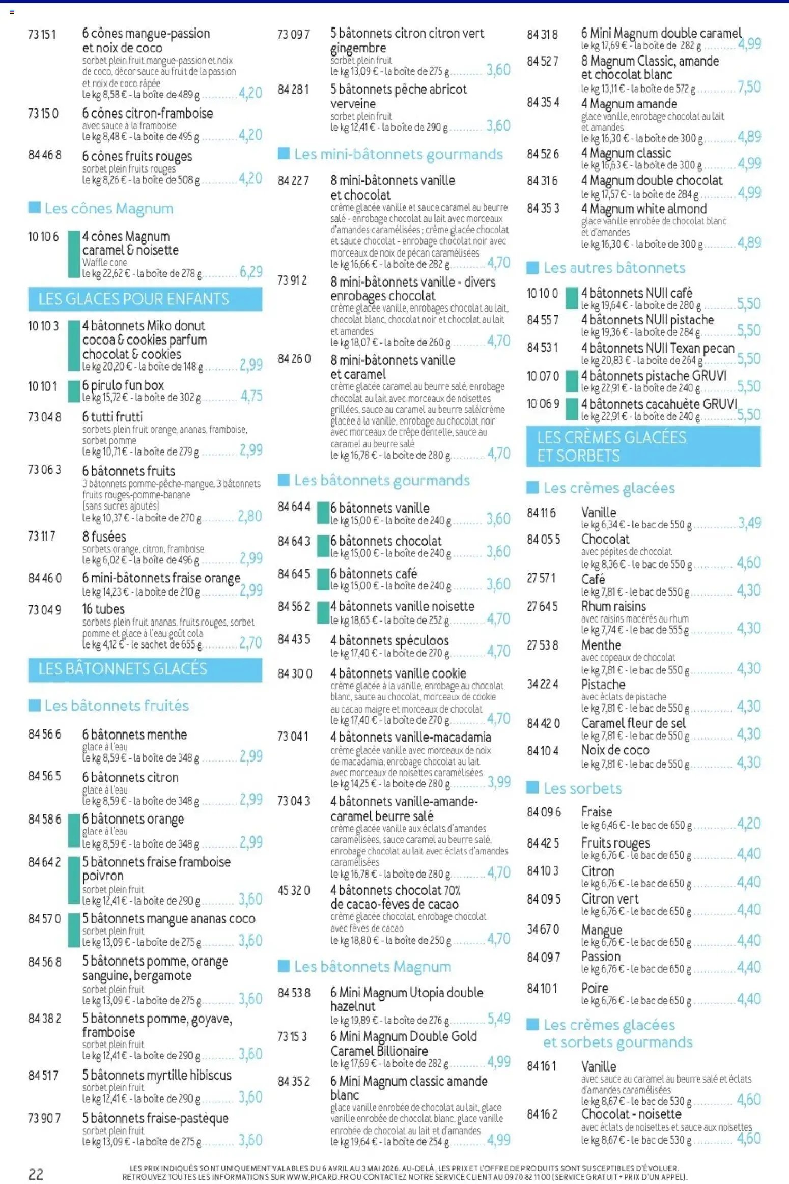Picard - Catalogue Trimestriel