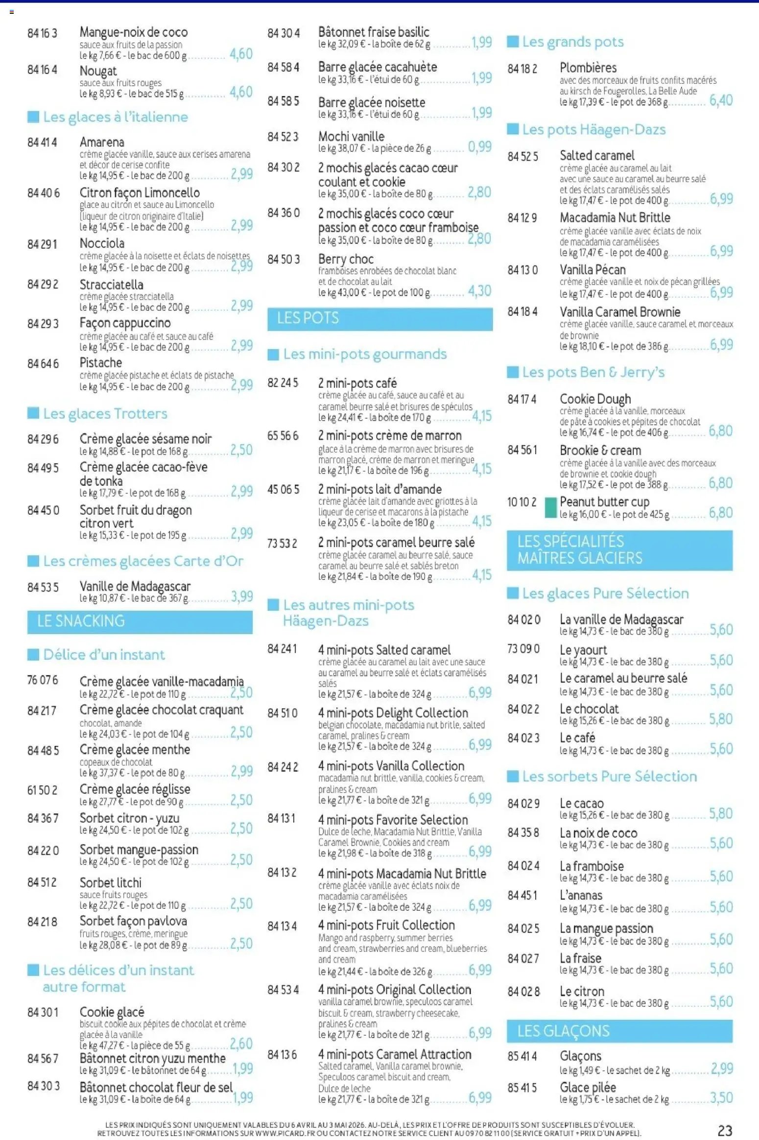 Picard - Catalogue Trimestriel