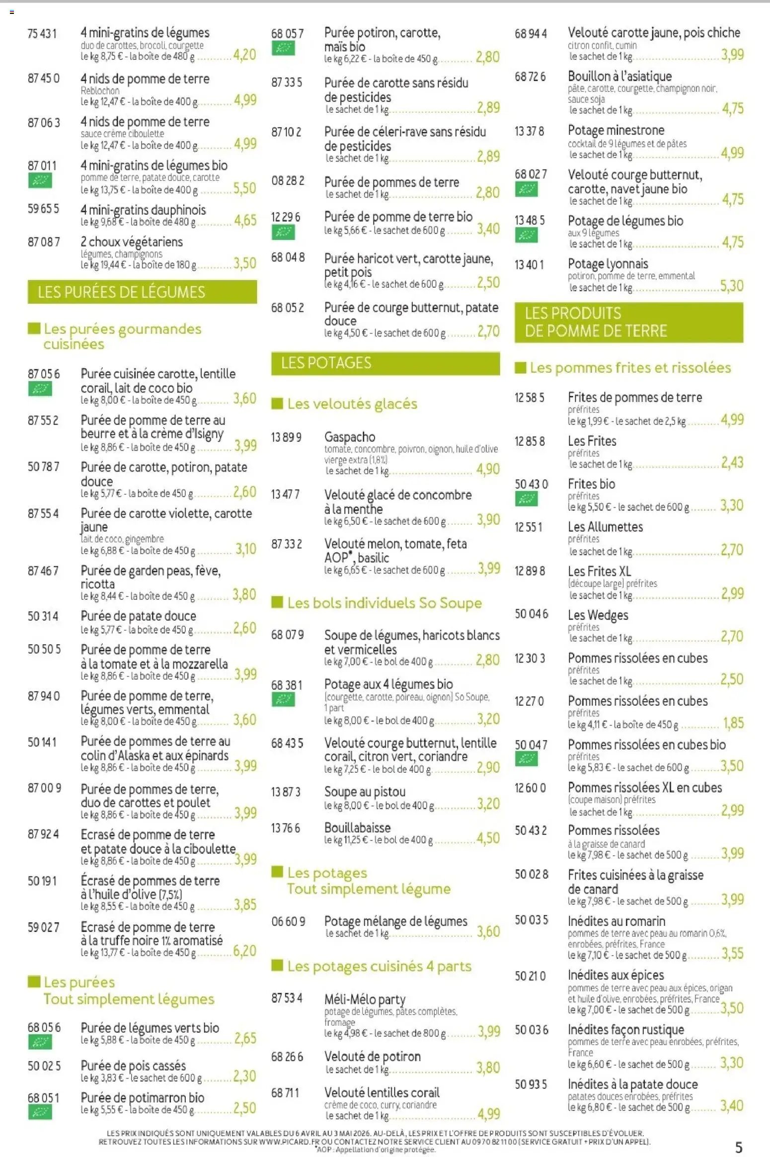 Picard - Catalogue Trimestriel