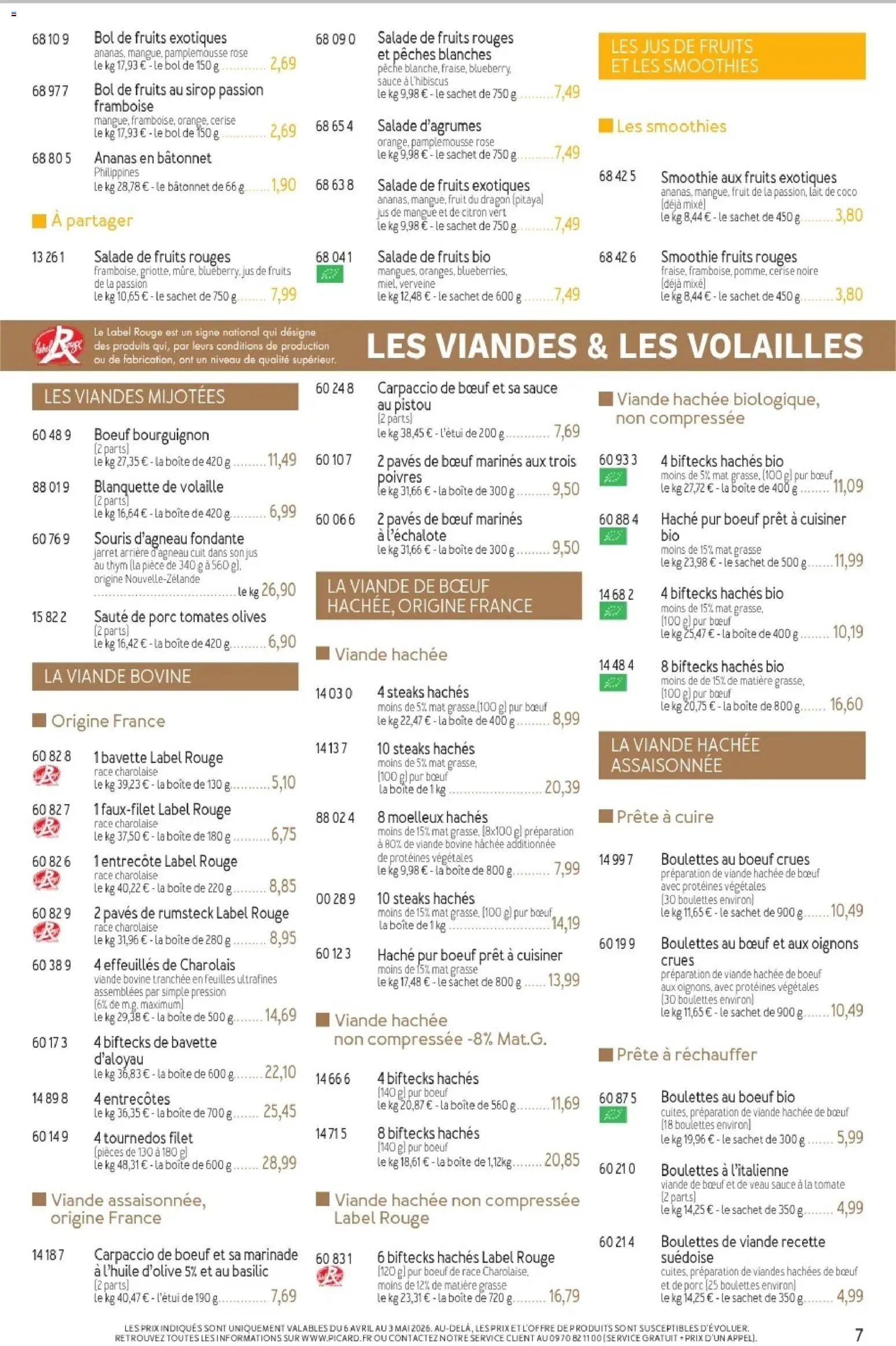 Picard - Catalogue Trimestriel