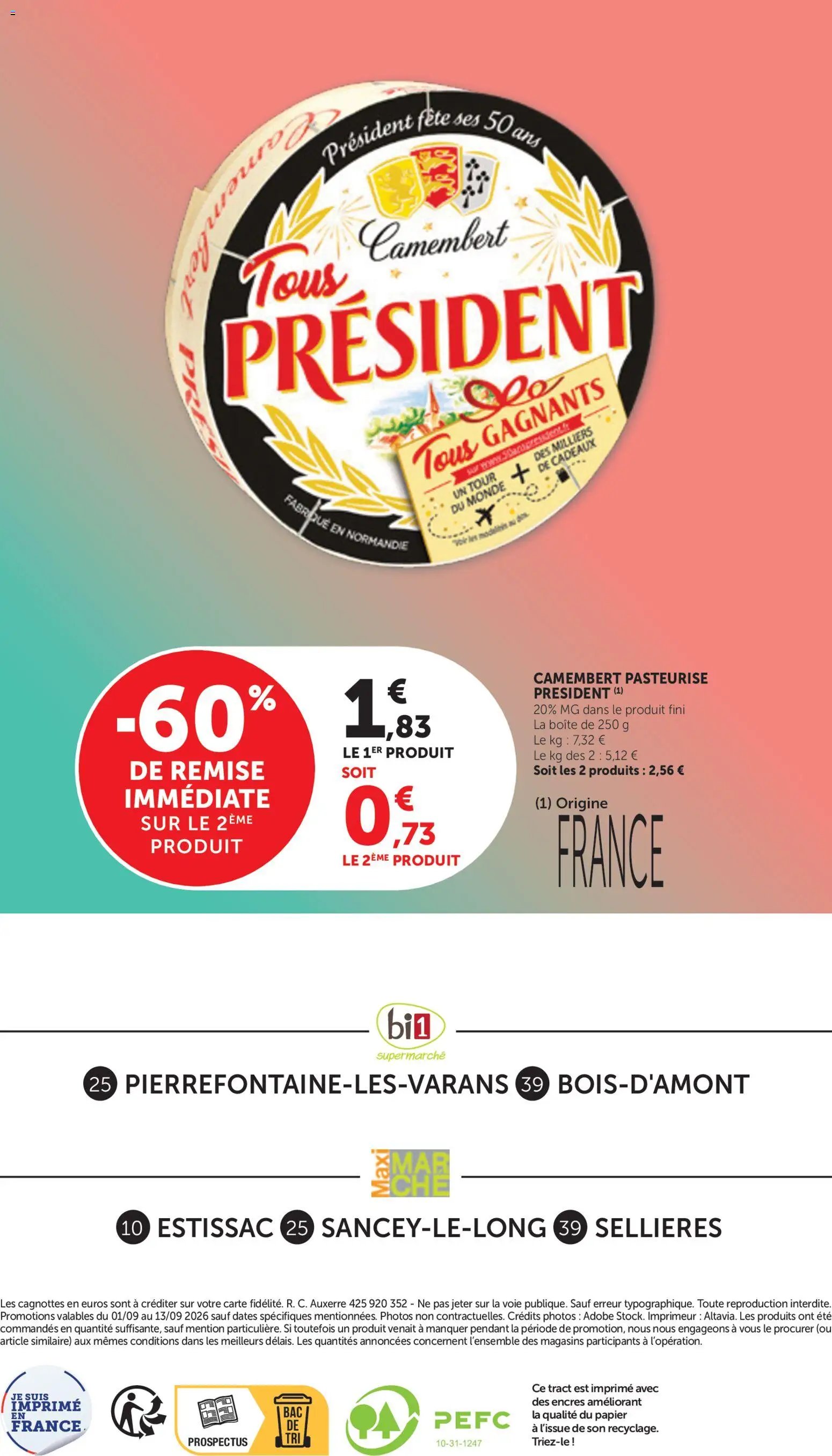 bi1 Maxi la beauté à prix bas