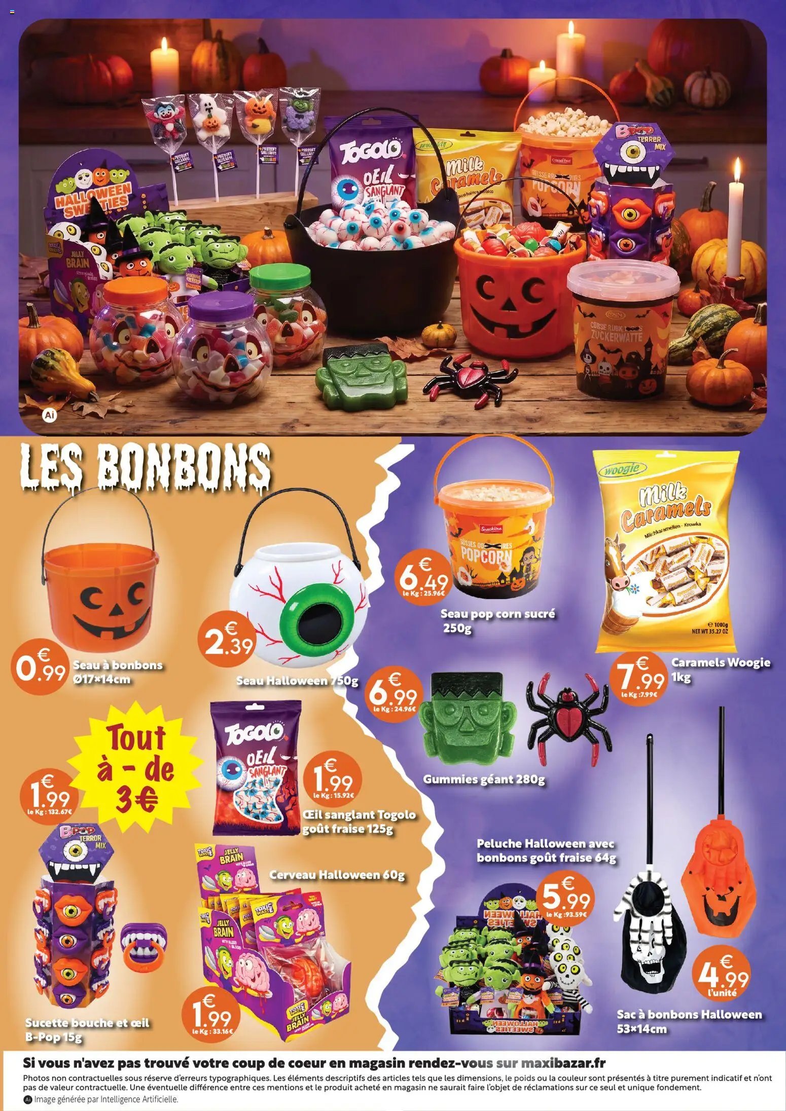 Maxi Bazar - Catalogue Halloween