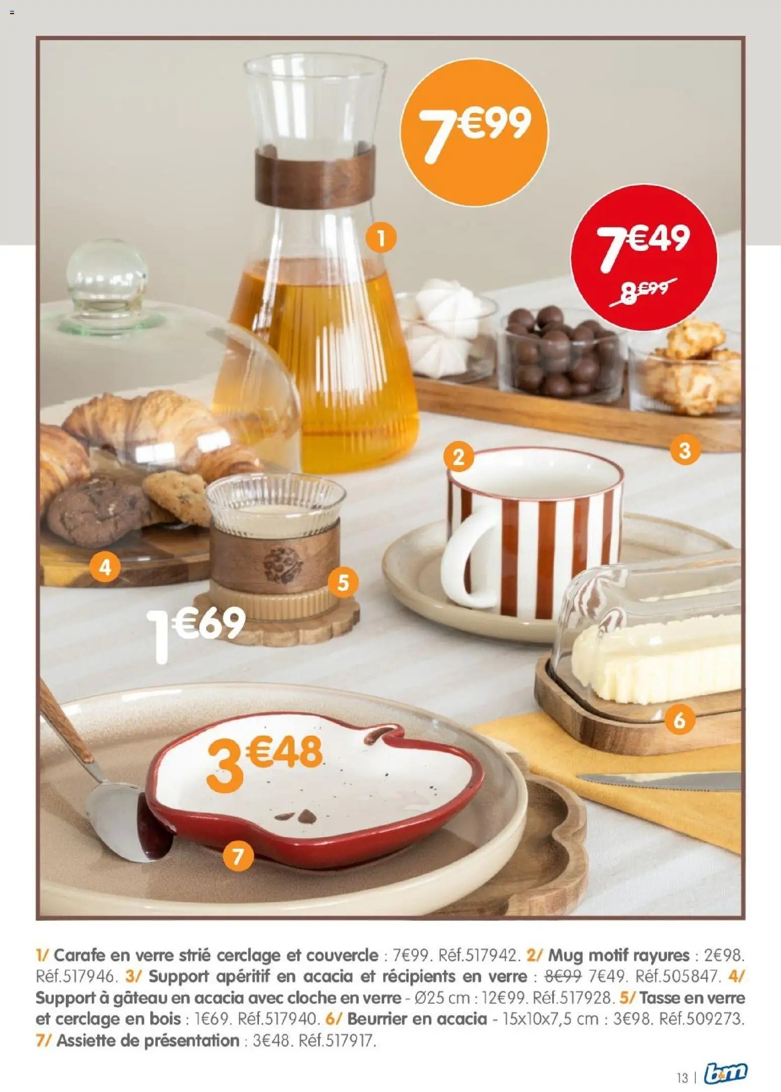 B&M - Catalogue Art De La Table