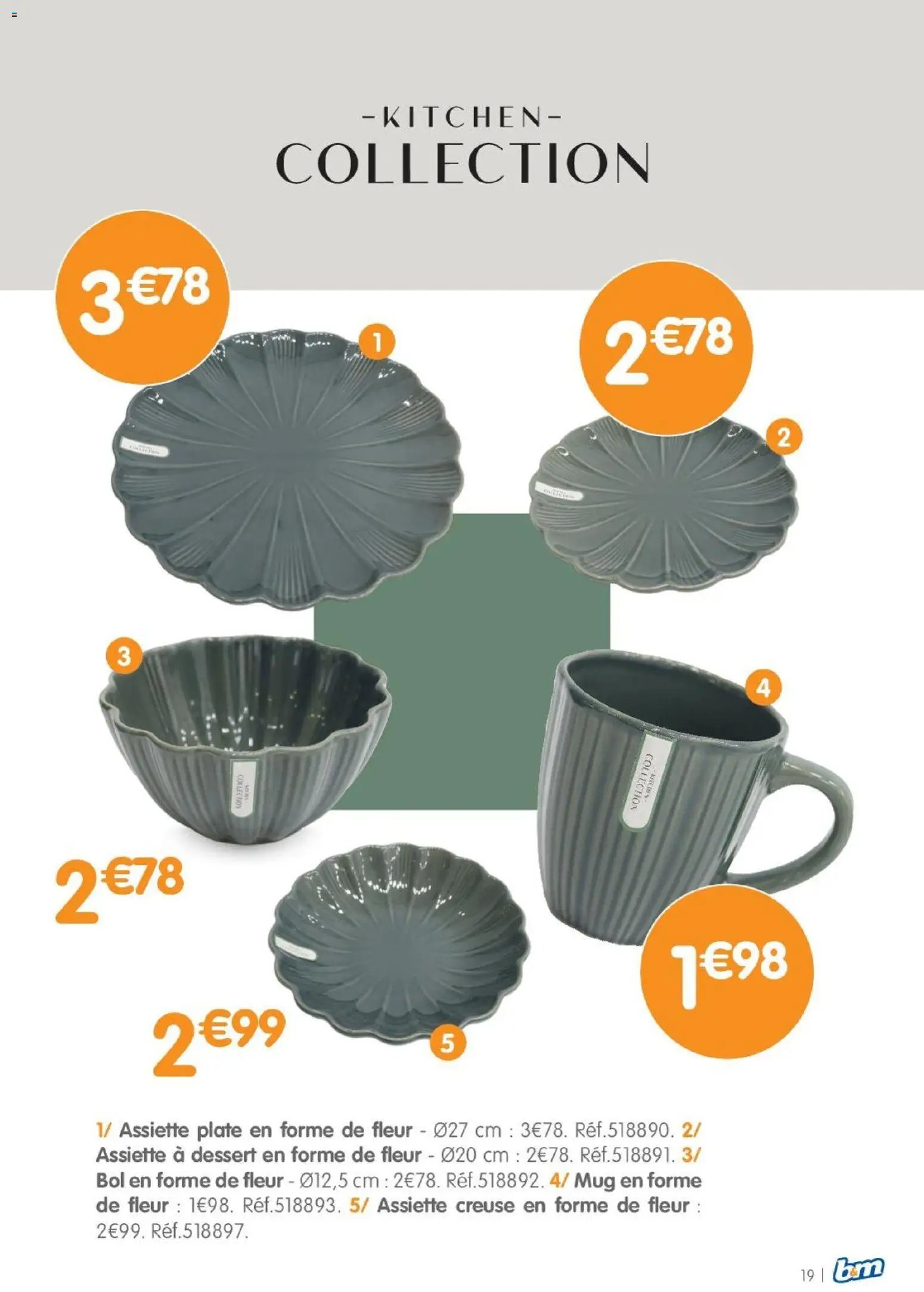 B&M - Catalogue Art De La Table