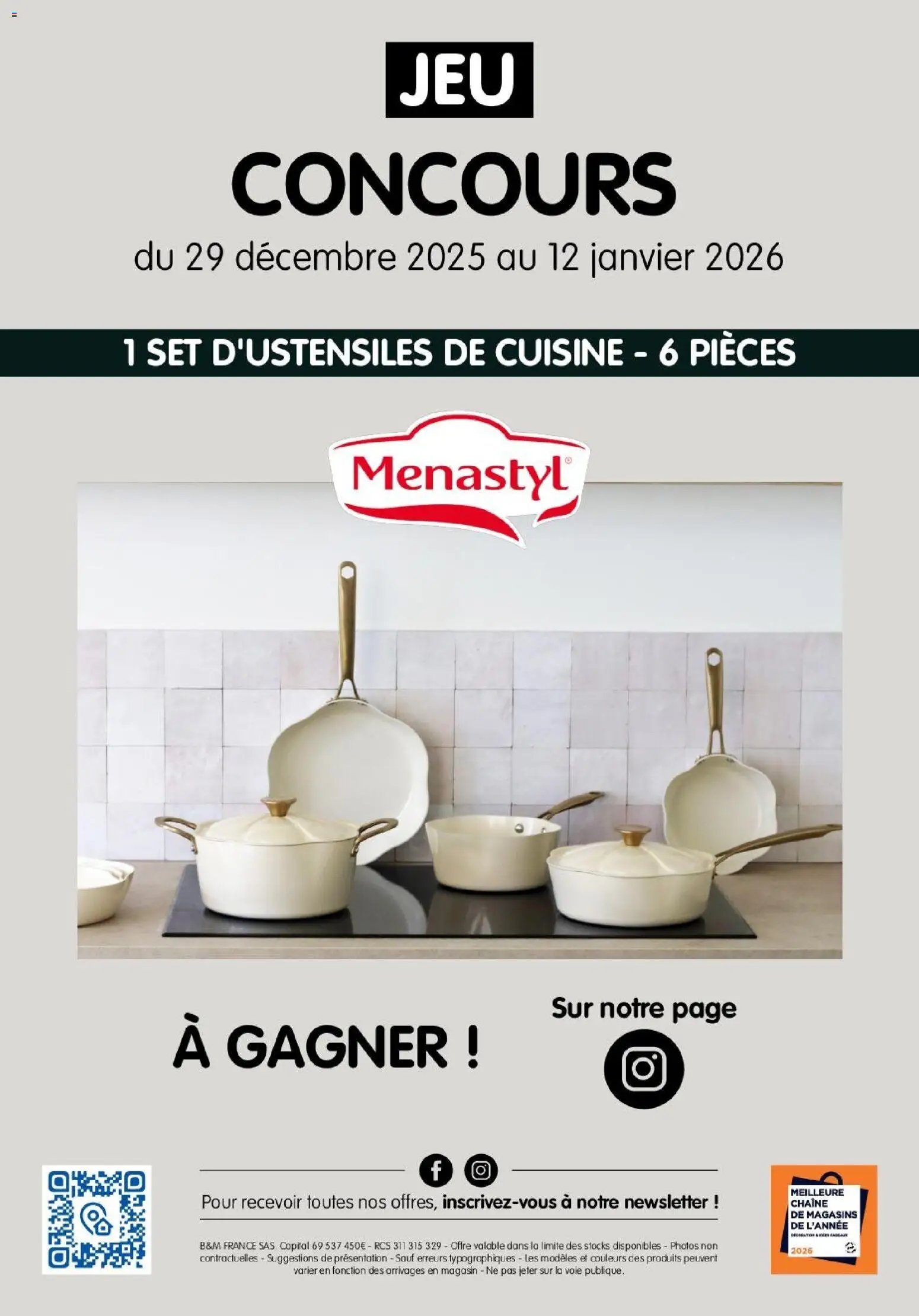 B&M - Catalogue Art De La Table