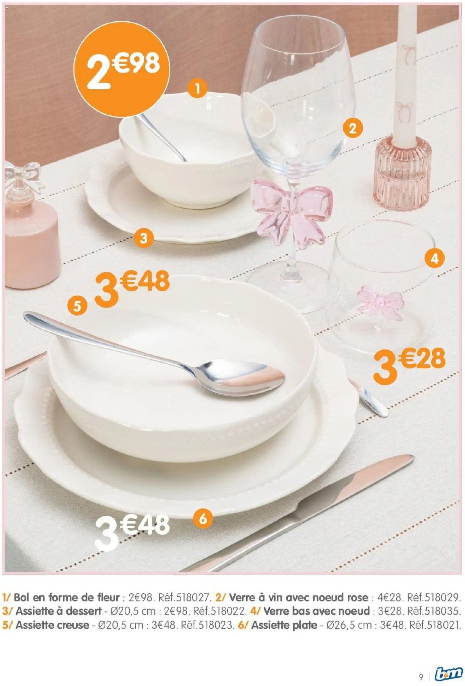 B&M - Catalogue Art De La Table