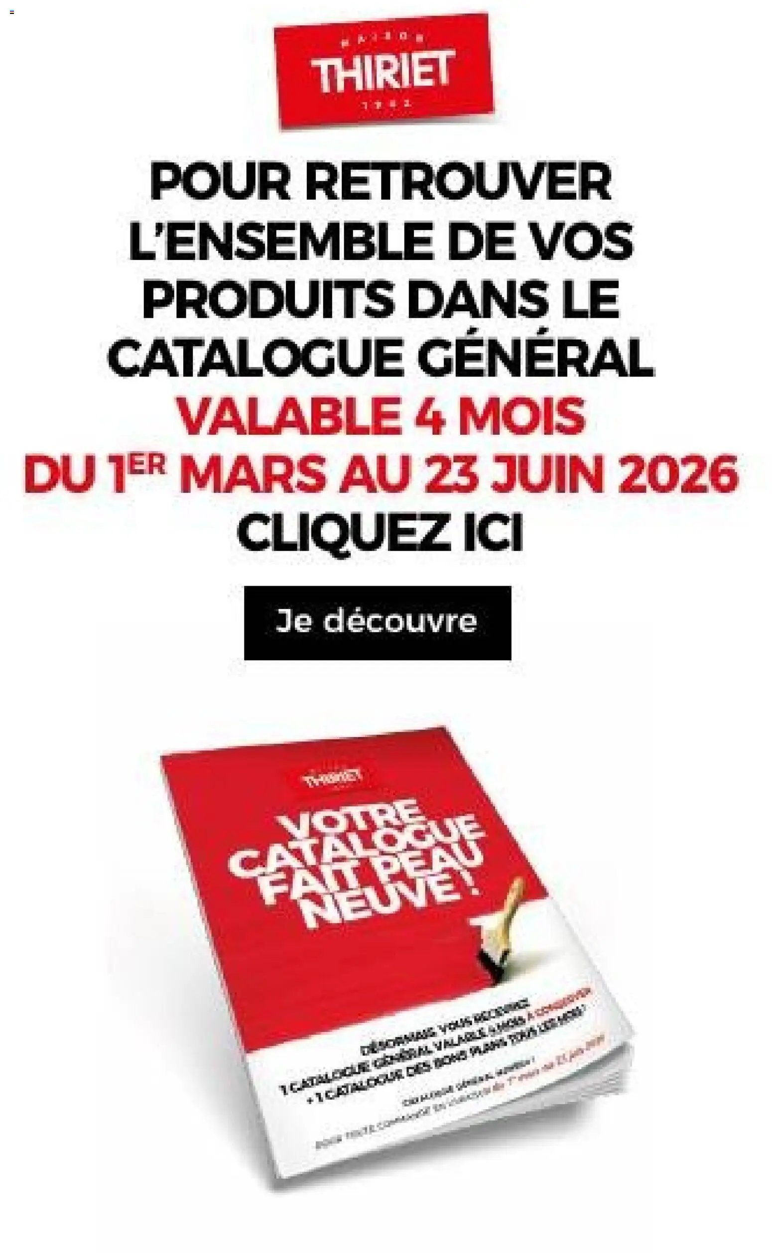 Thiriet - Catalogue Livraison 2026 HS05 (2026-04-30 - 2026-05-28)