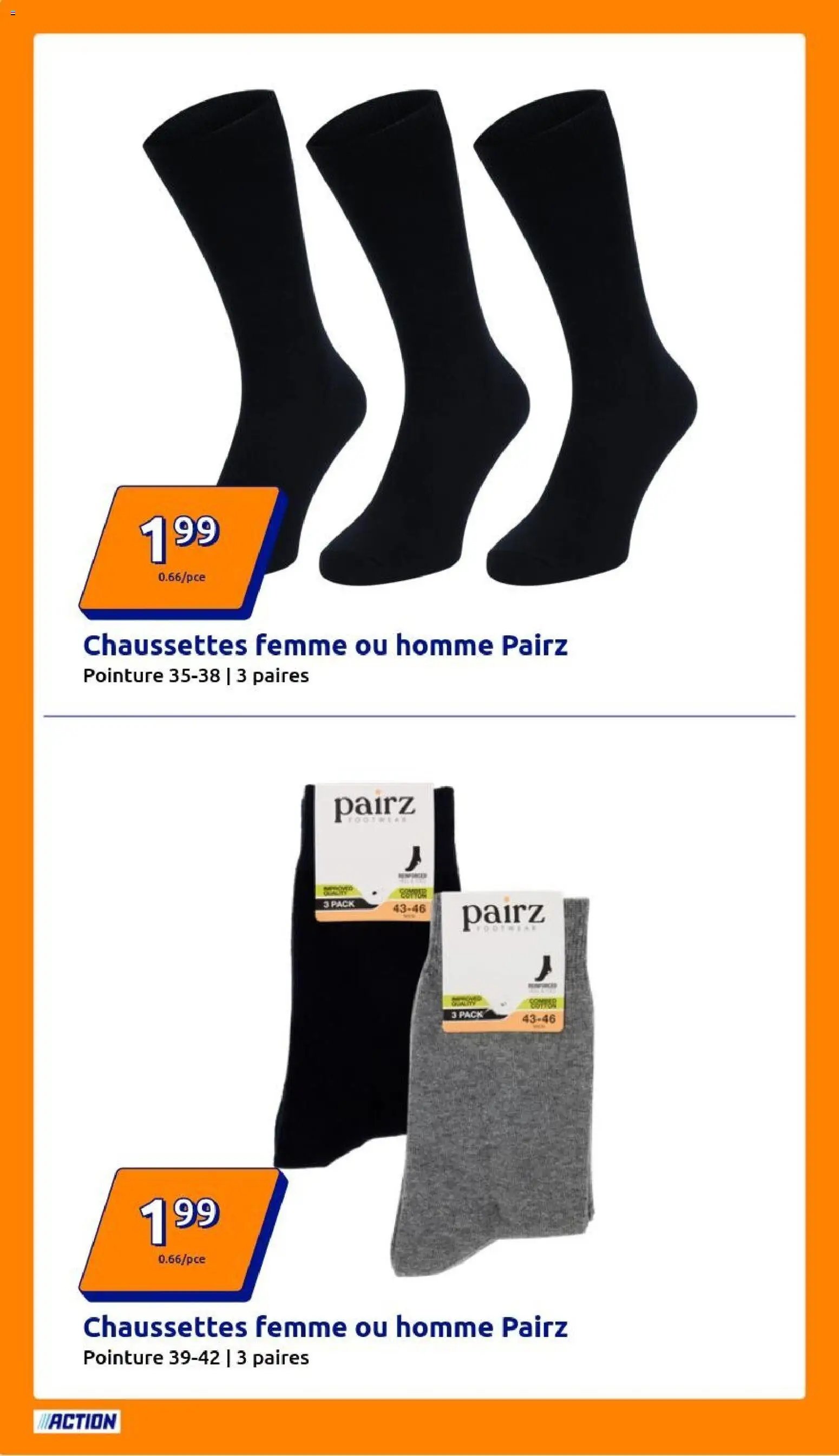 Action catalogue semaine 6