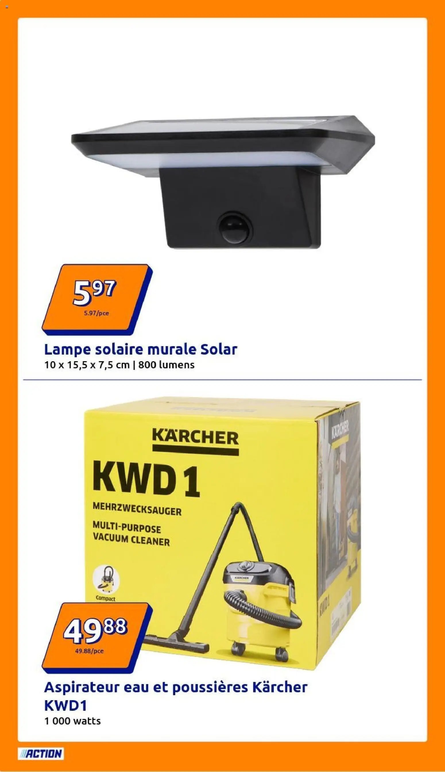 Action catalogue semaine 6