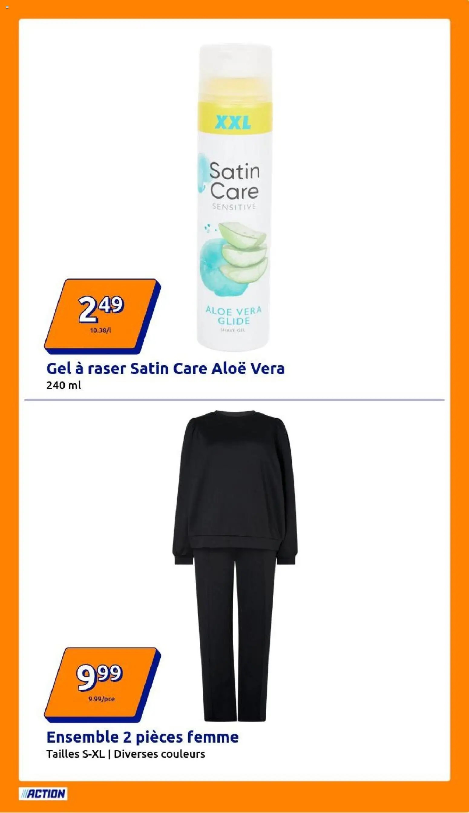 Action catalogue semaine 6