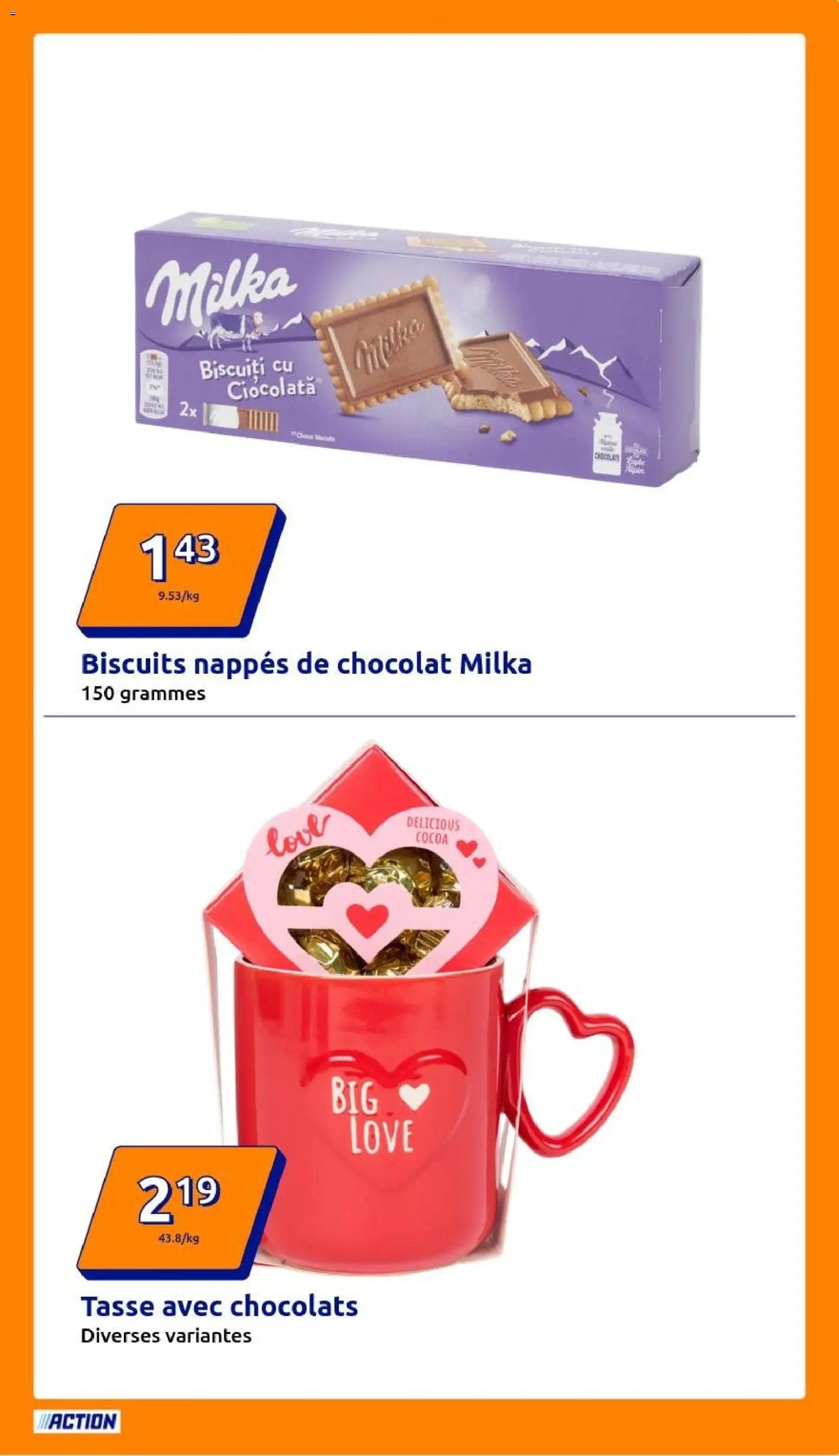 Action catalogue semaine 6