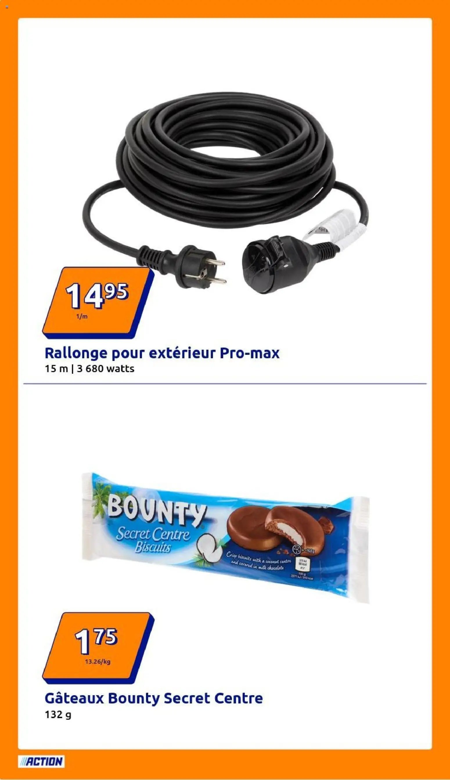 Action catalogue semaine 6